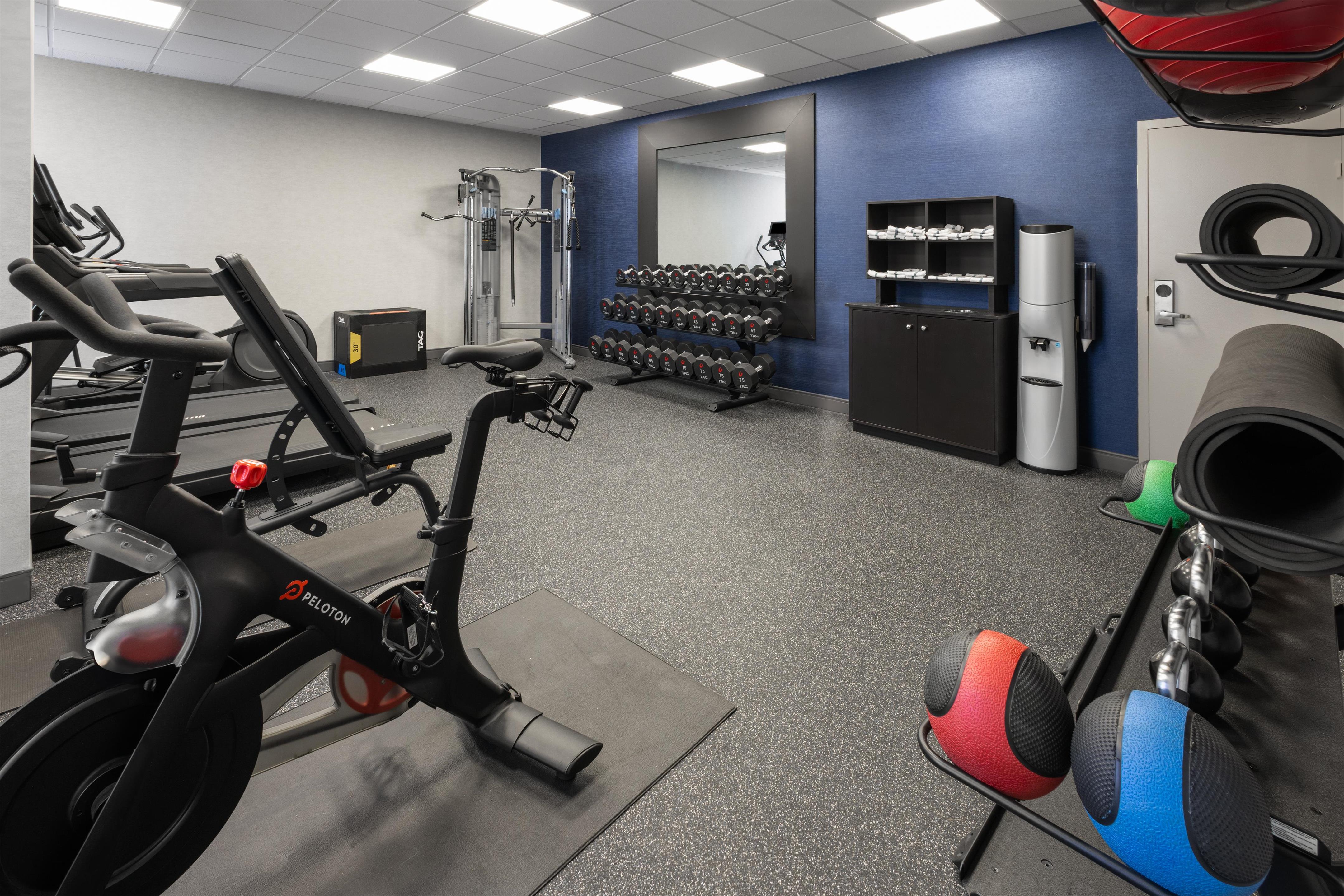 Health club fitness center gym