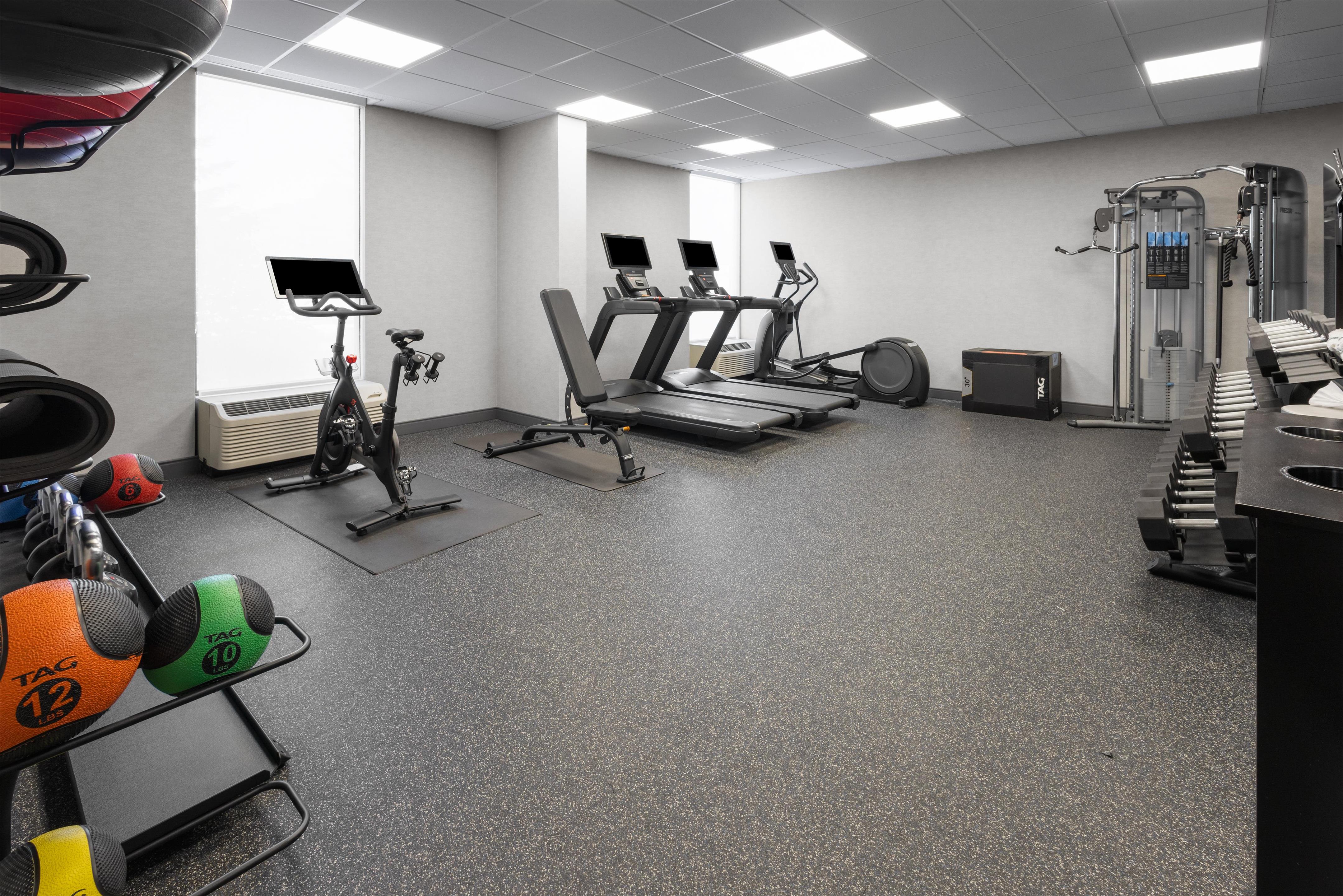 Health club fitness center gym