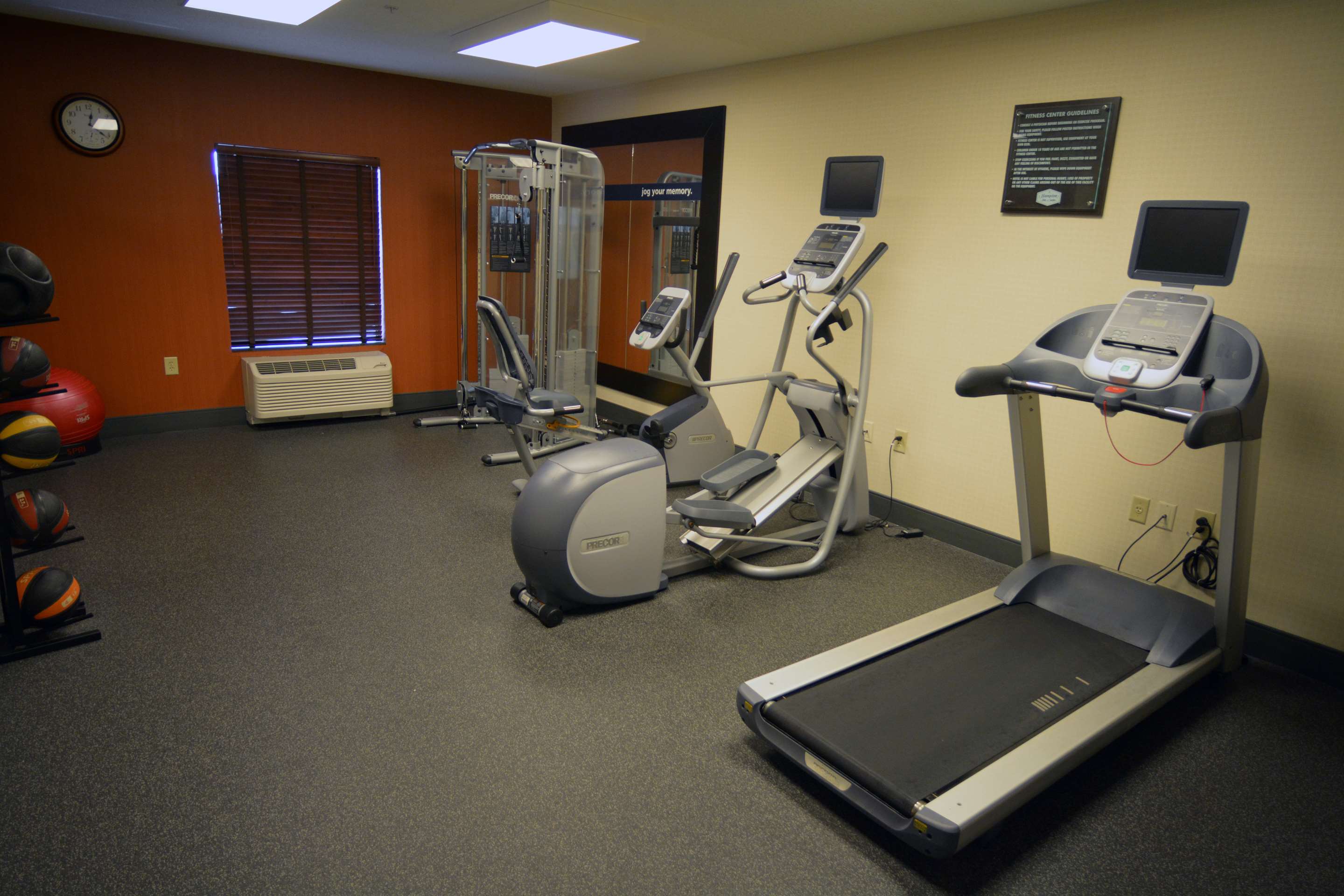 Health club fitness center gym