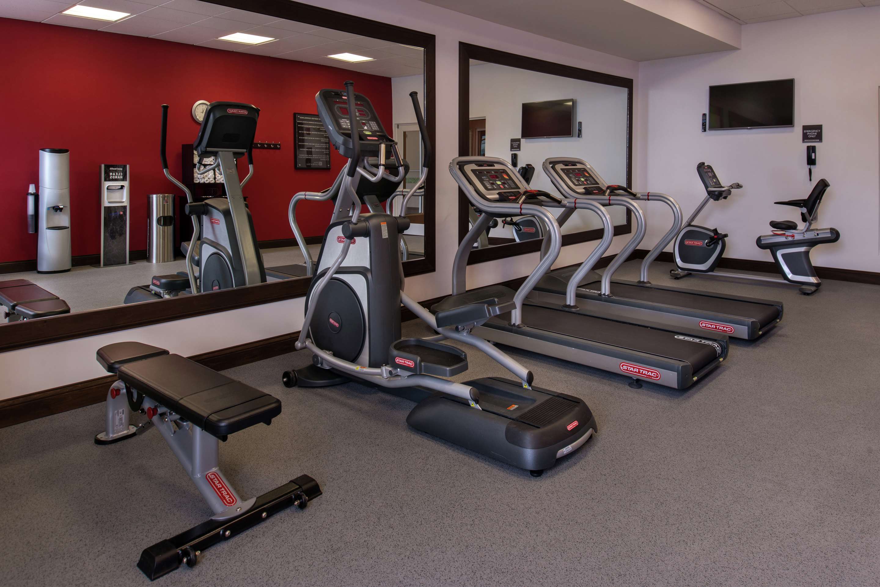 Health club fitness center gym