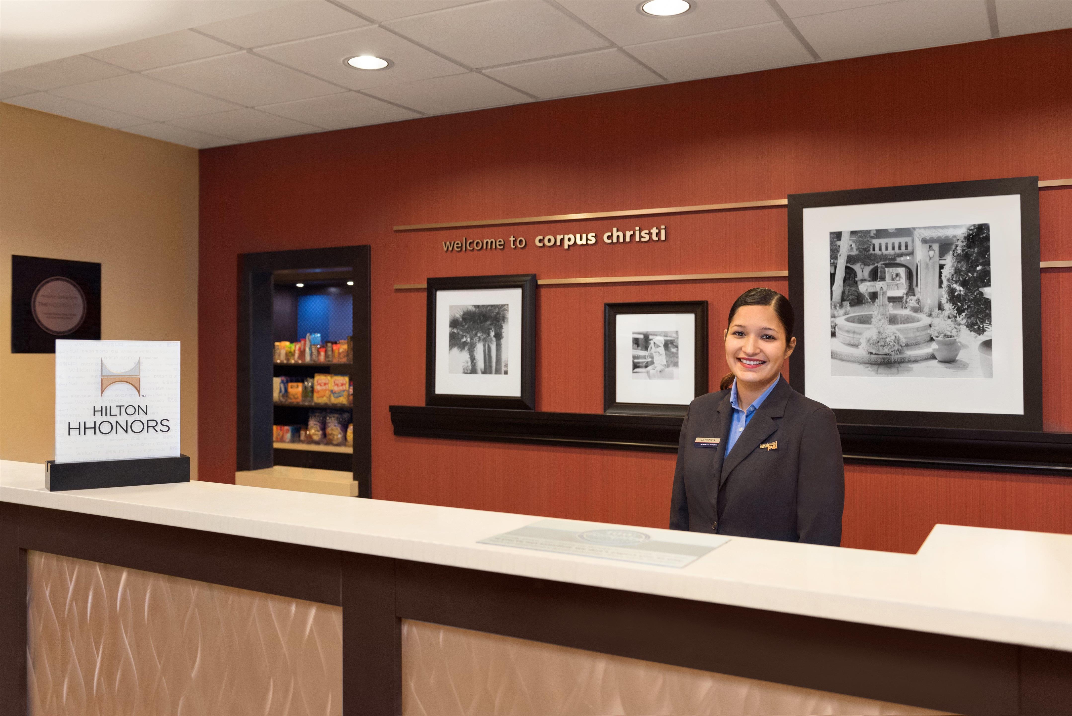 Reception | Hampton Inn & Suites Corpus Christi