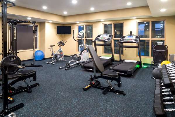 Fitness/ Exercise Room - Microtel Inn & Suites by Wyndham Red Deer