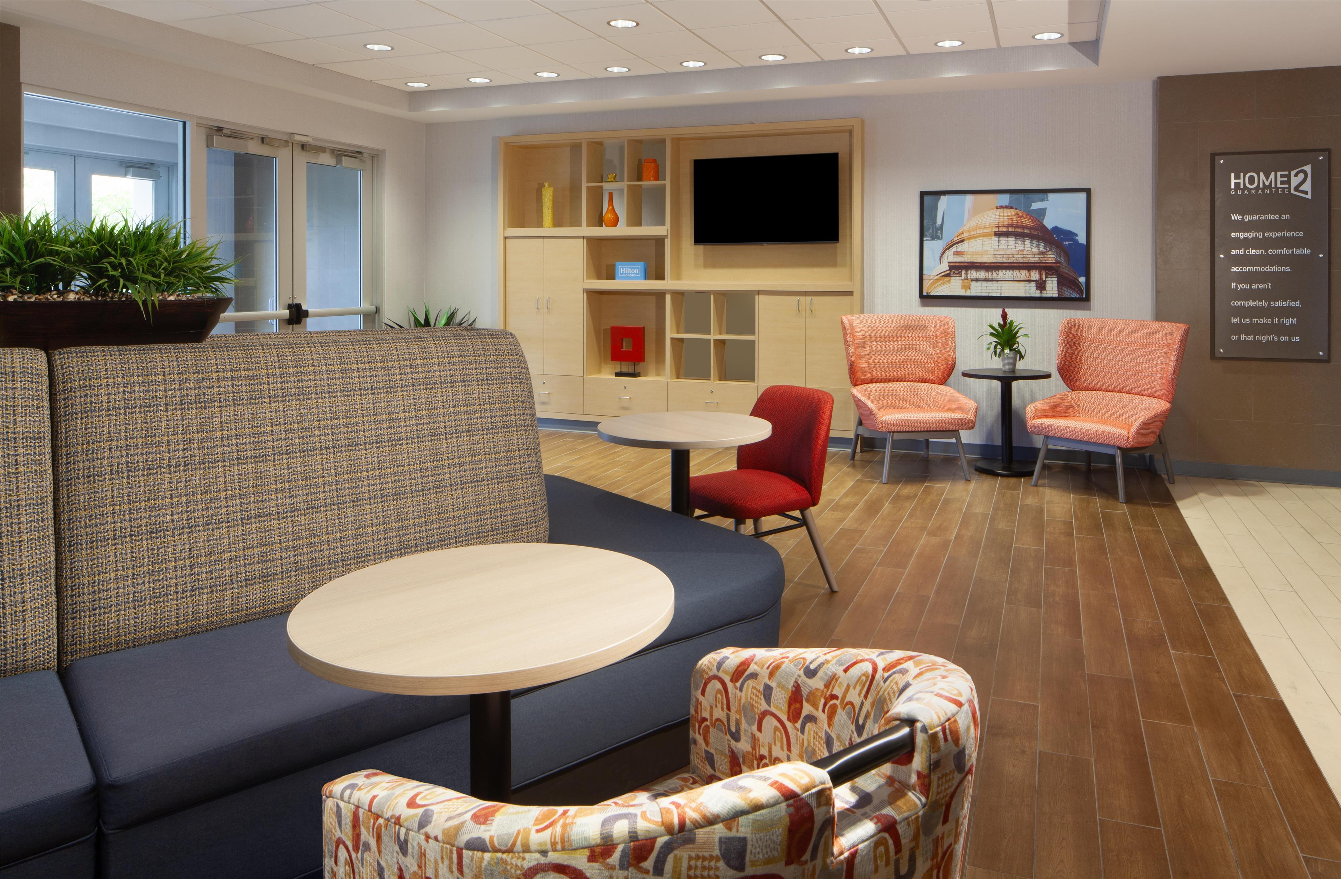 Lobby | Home2 Suites by Hilton Canton