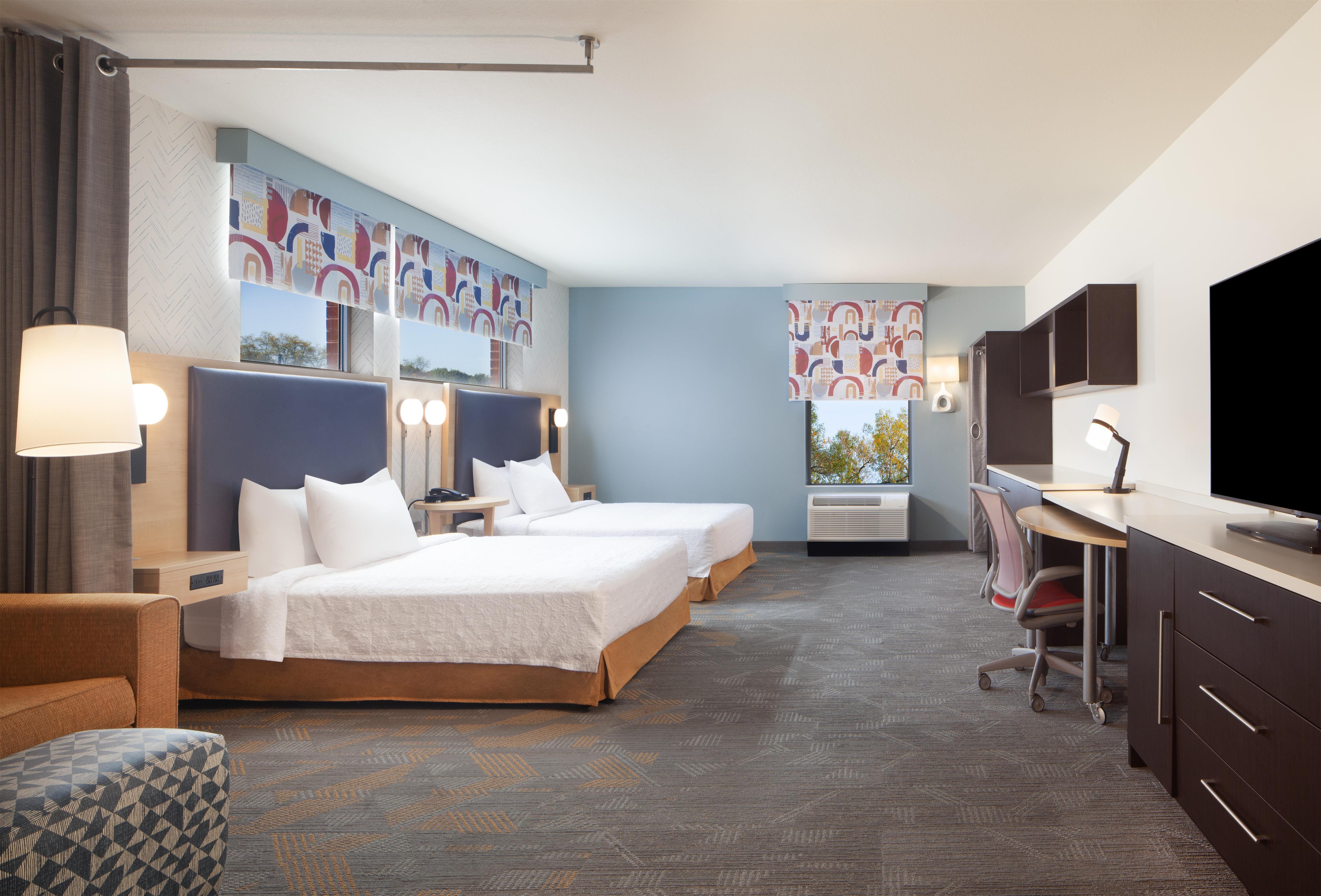 Home2 Suites by Hilton Canton Room Type - 2 QN ACC TUB STUDIO