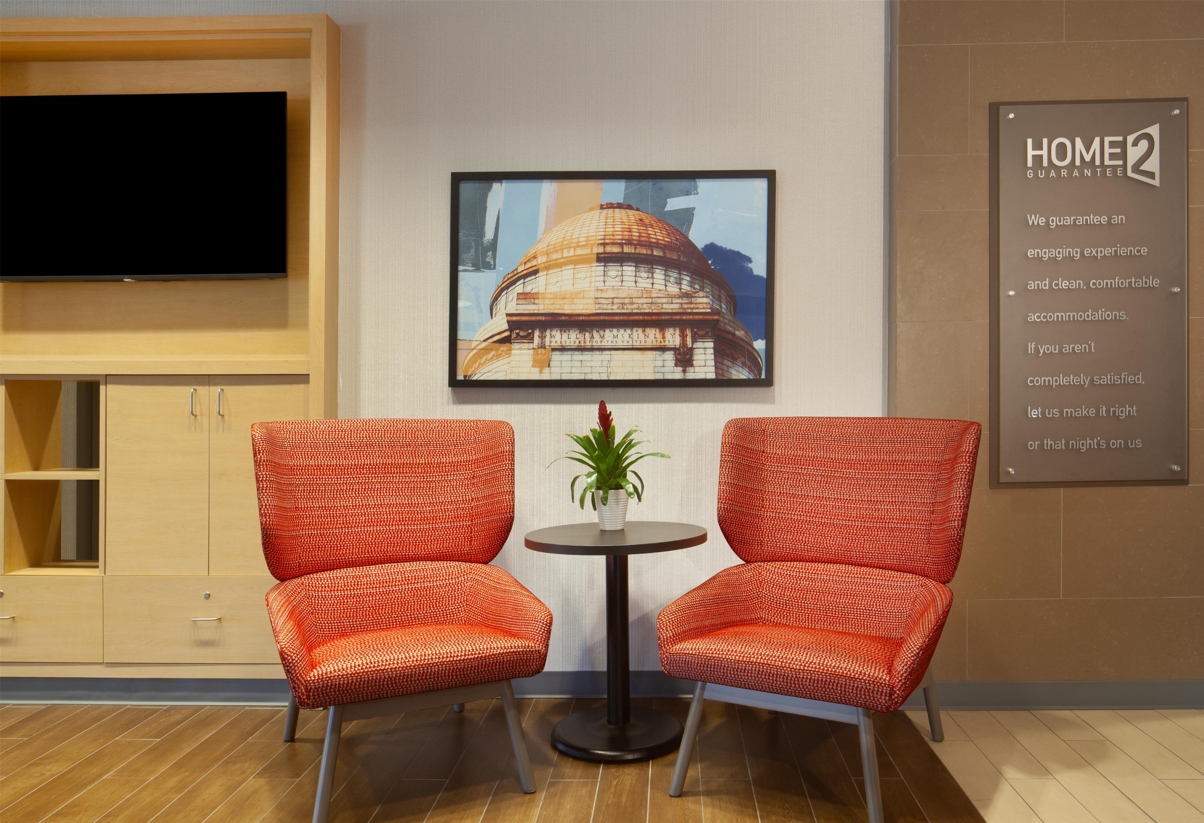 Lobby | Home2 Suites by Hilton Canton