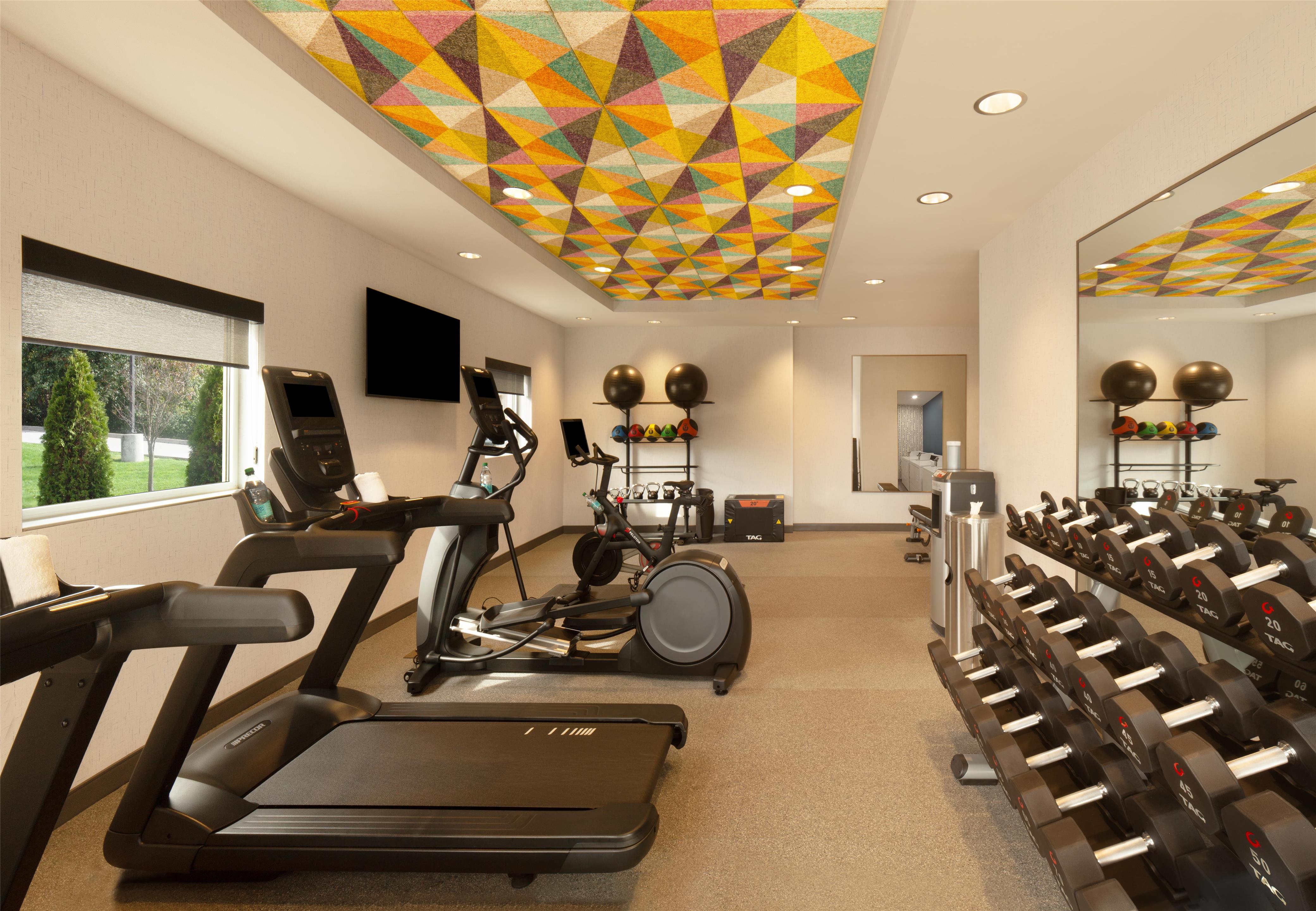 Health club fitness center gym | Home2 Suites by Hilton Canton