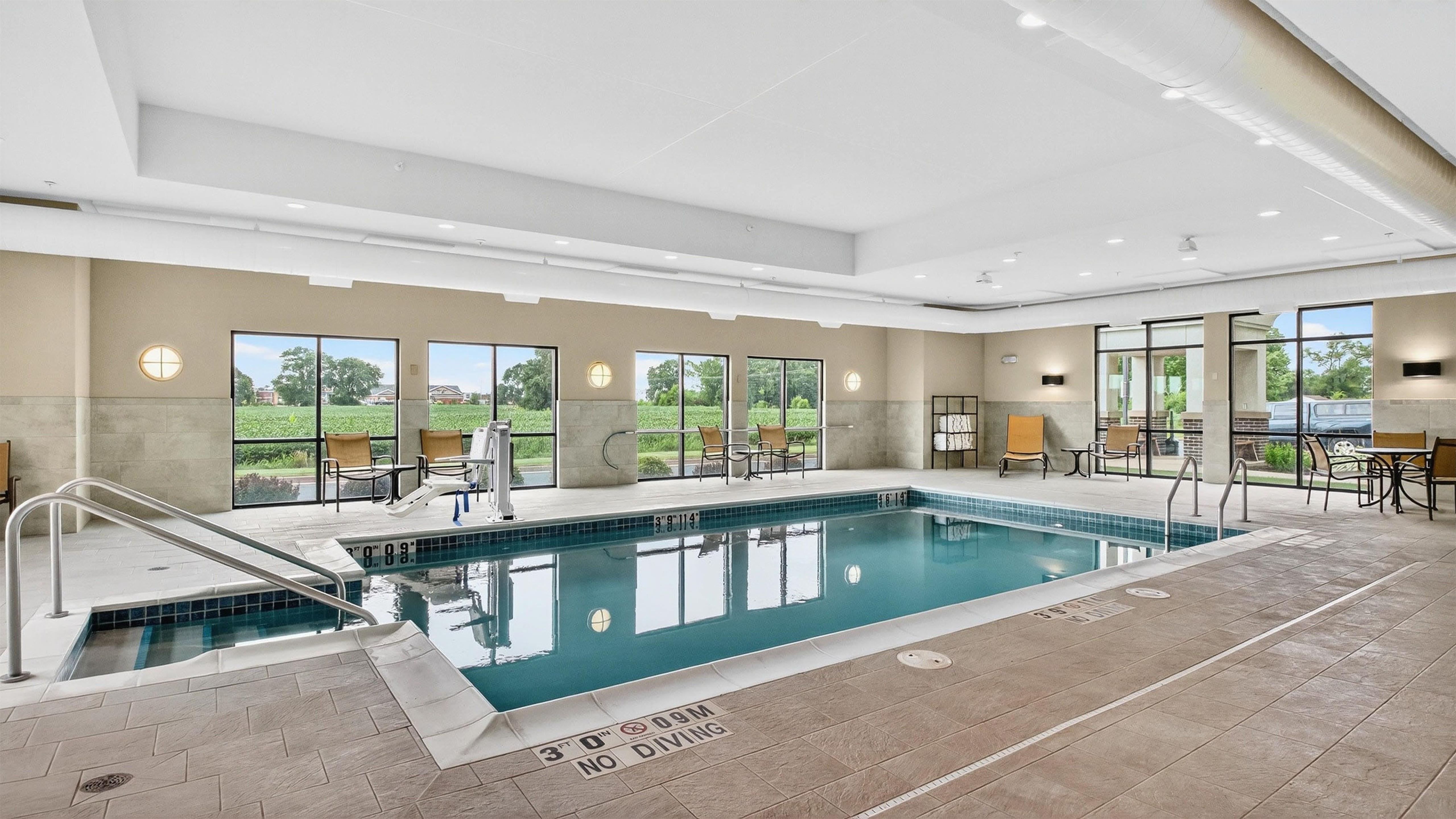 Pool | Hampton Inn & Suites Chippewa Falls