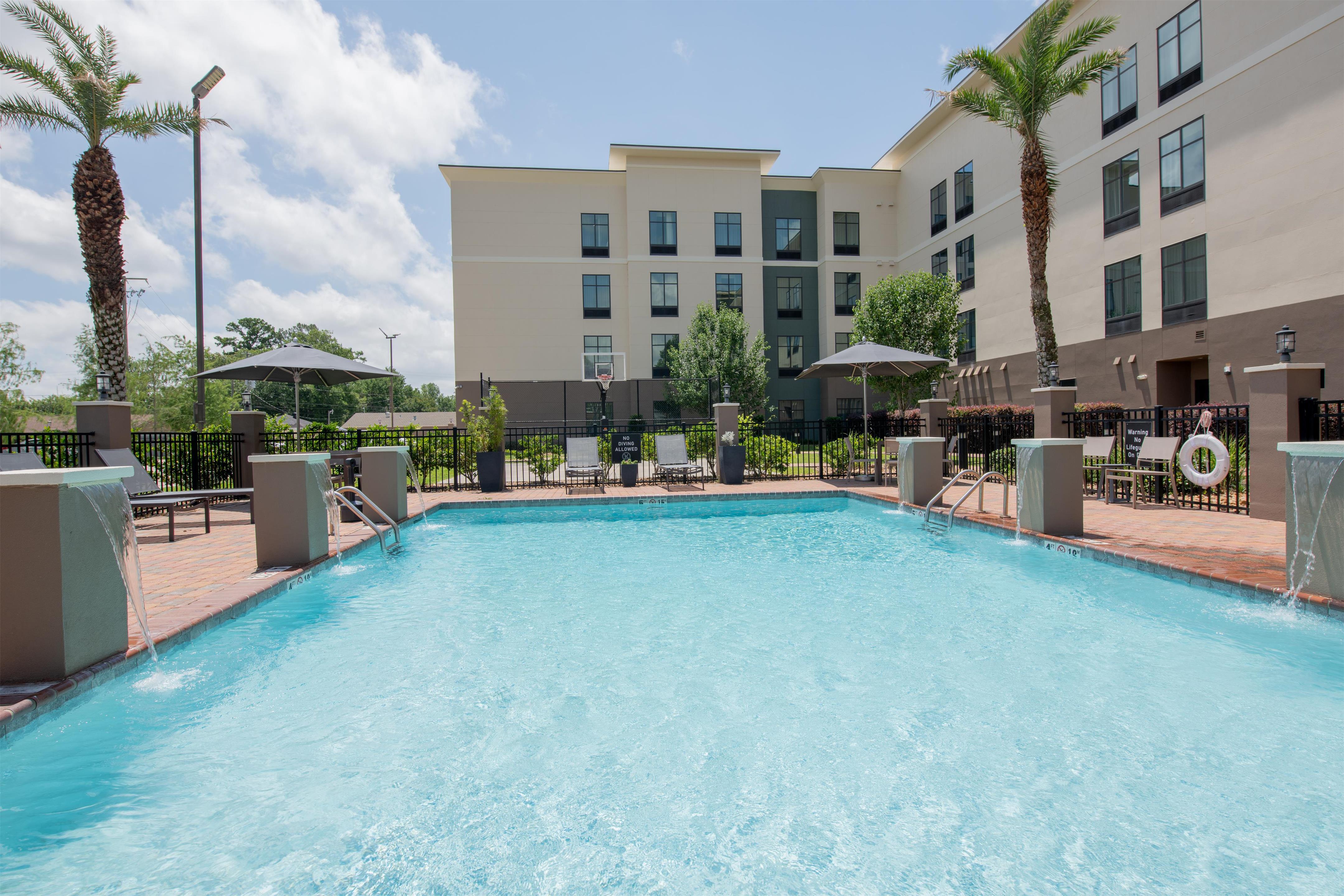 Pool | Homewood Suites Houma, La