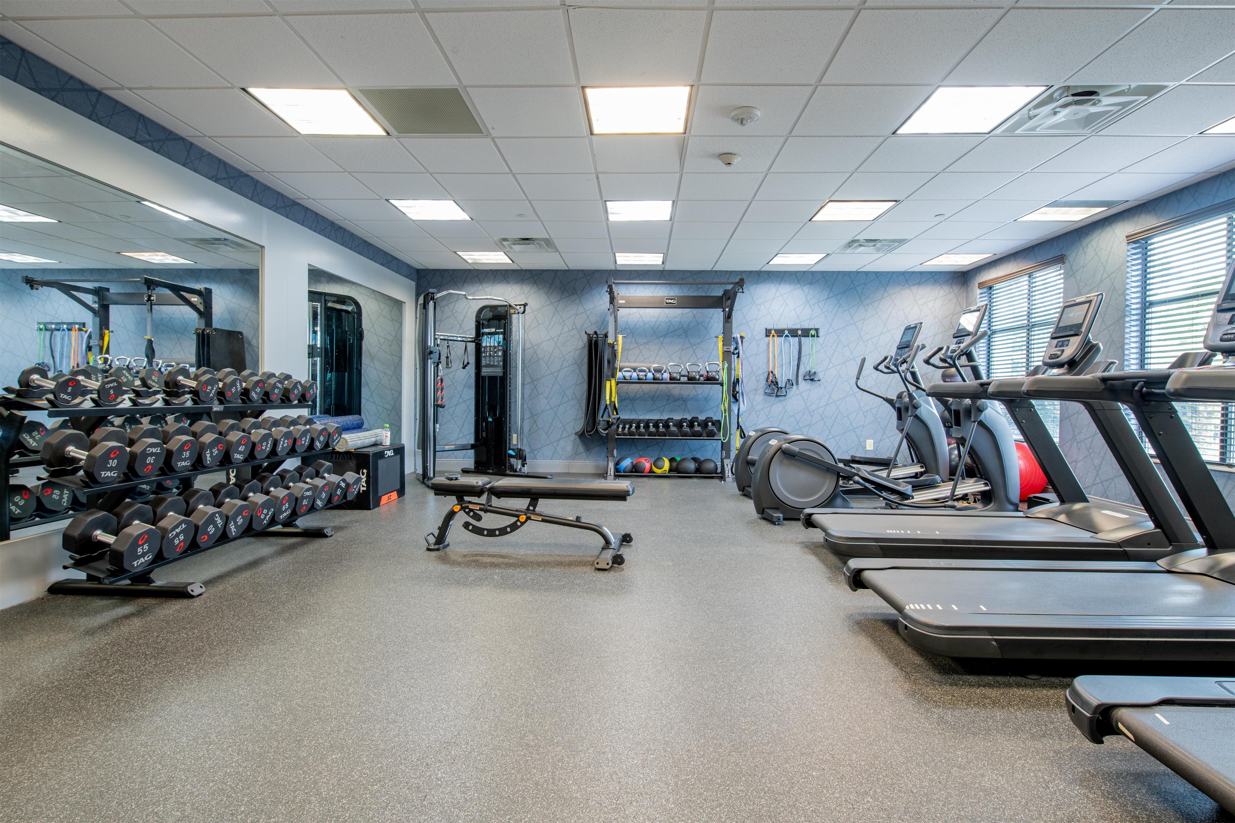 Health club fitness center gym | Homewood Suites Houma, La