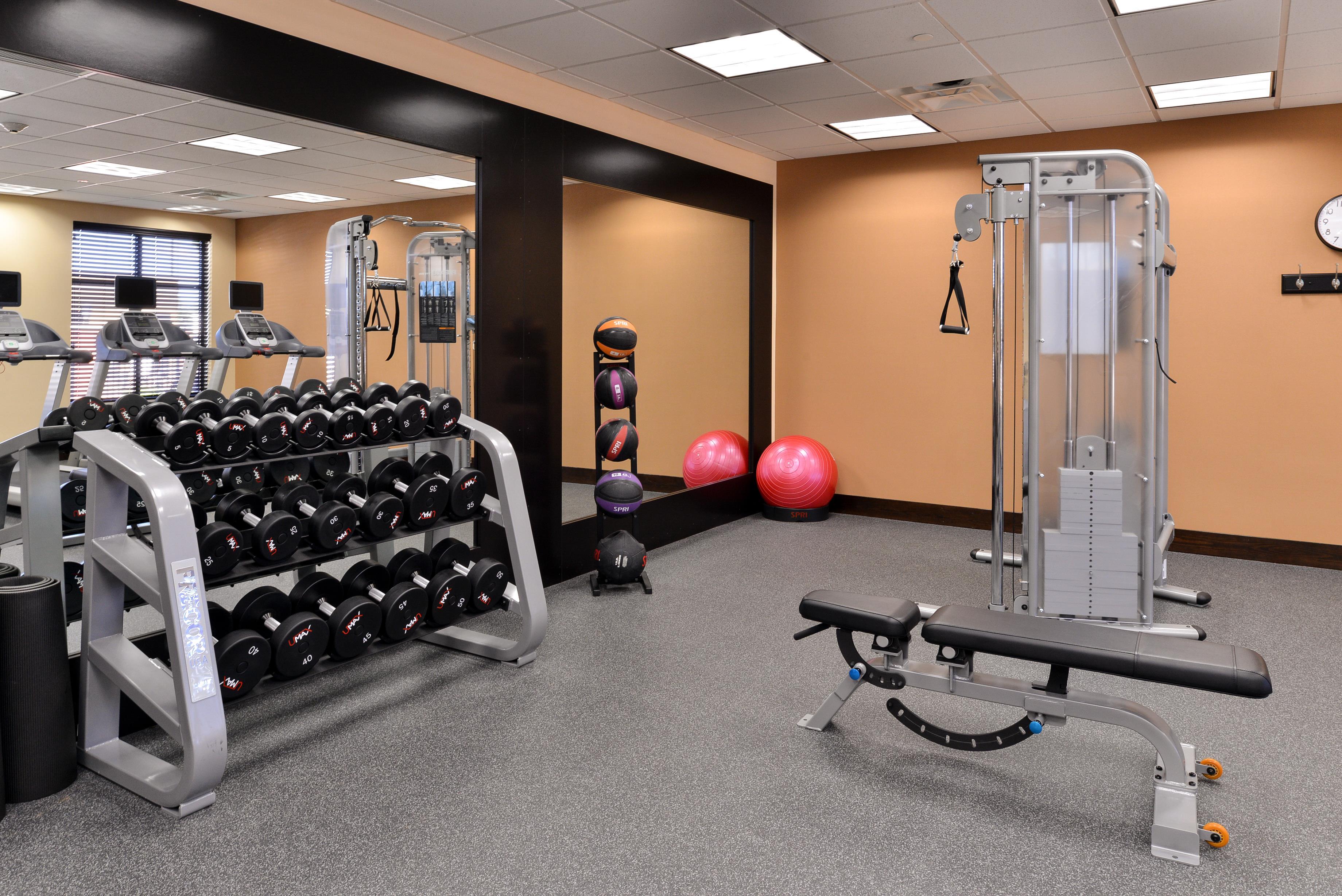Health club fitness center gym | Homewood Suites Houma, La