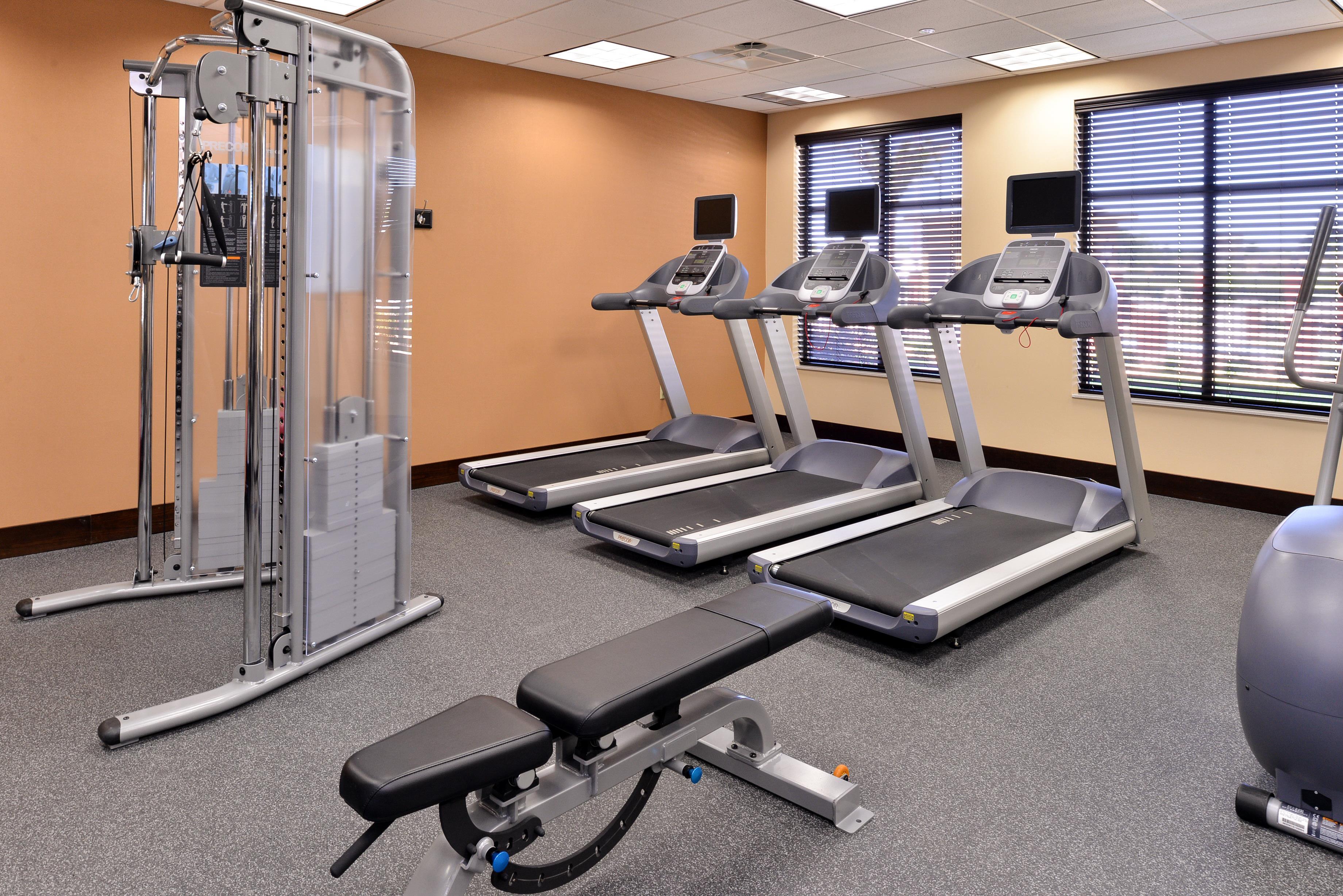 Health club fitness center gym | Homewood Suites Houma, La