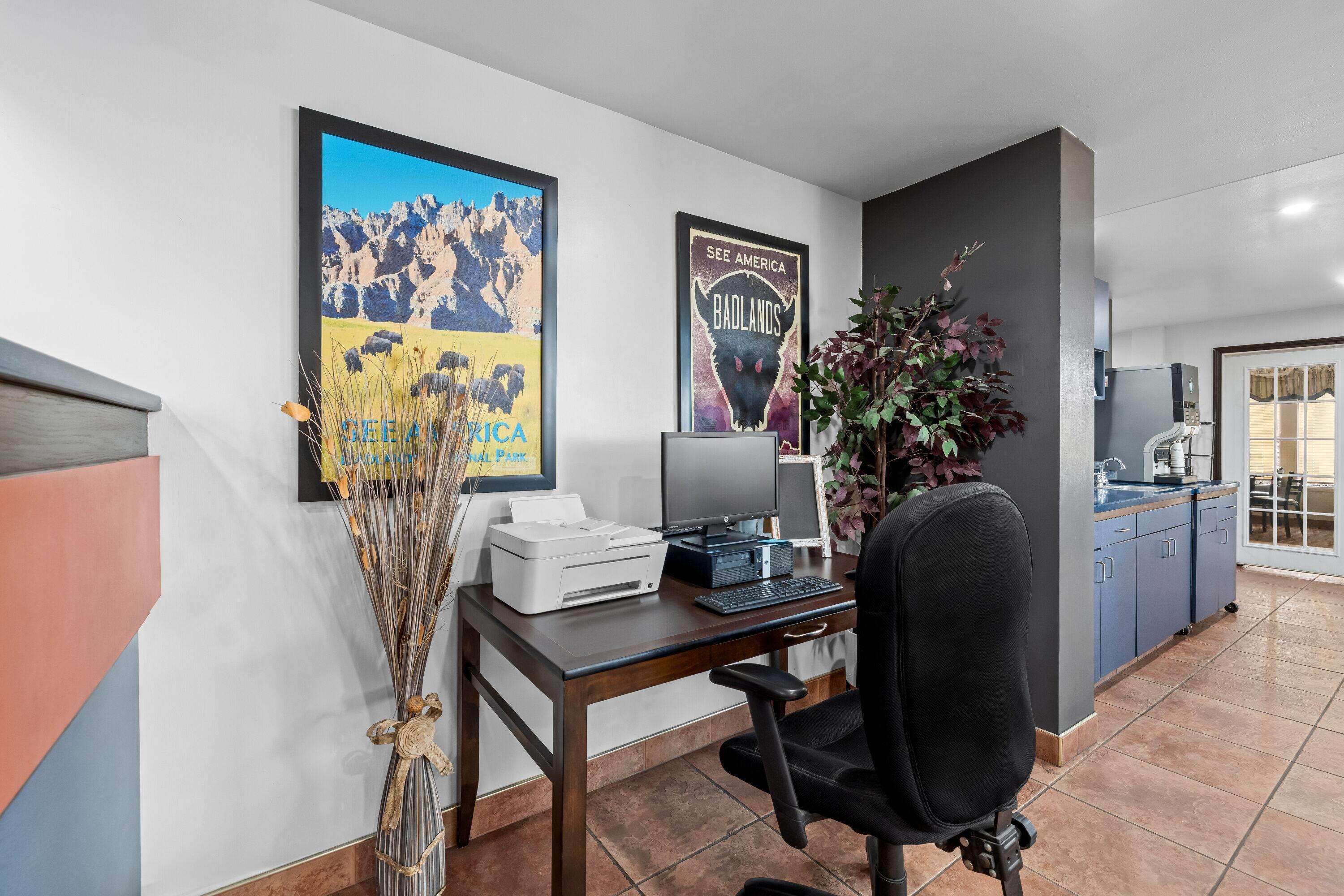 Business Center | Travelodge by Wyndham Rapid City