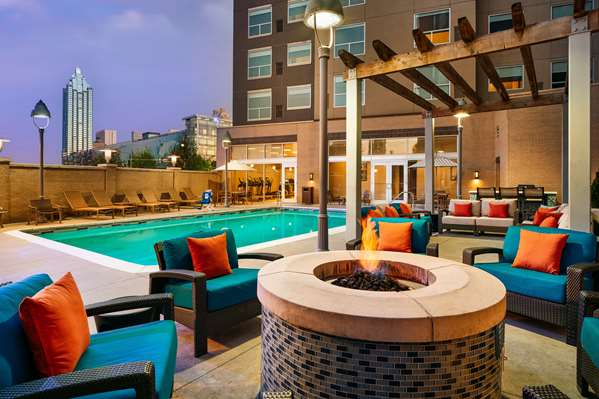 Pool - Hyatt House Hotel Downtown Atlanta- I-75 & I-85, Exit 249B & 249C