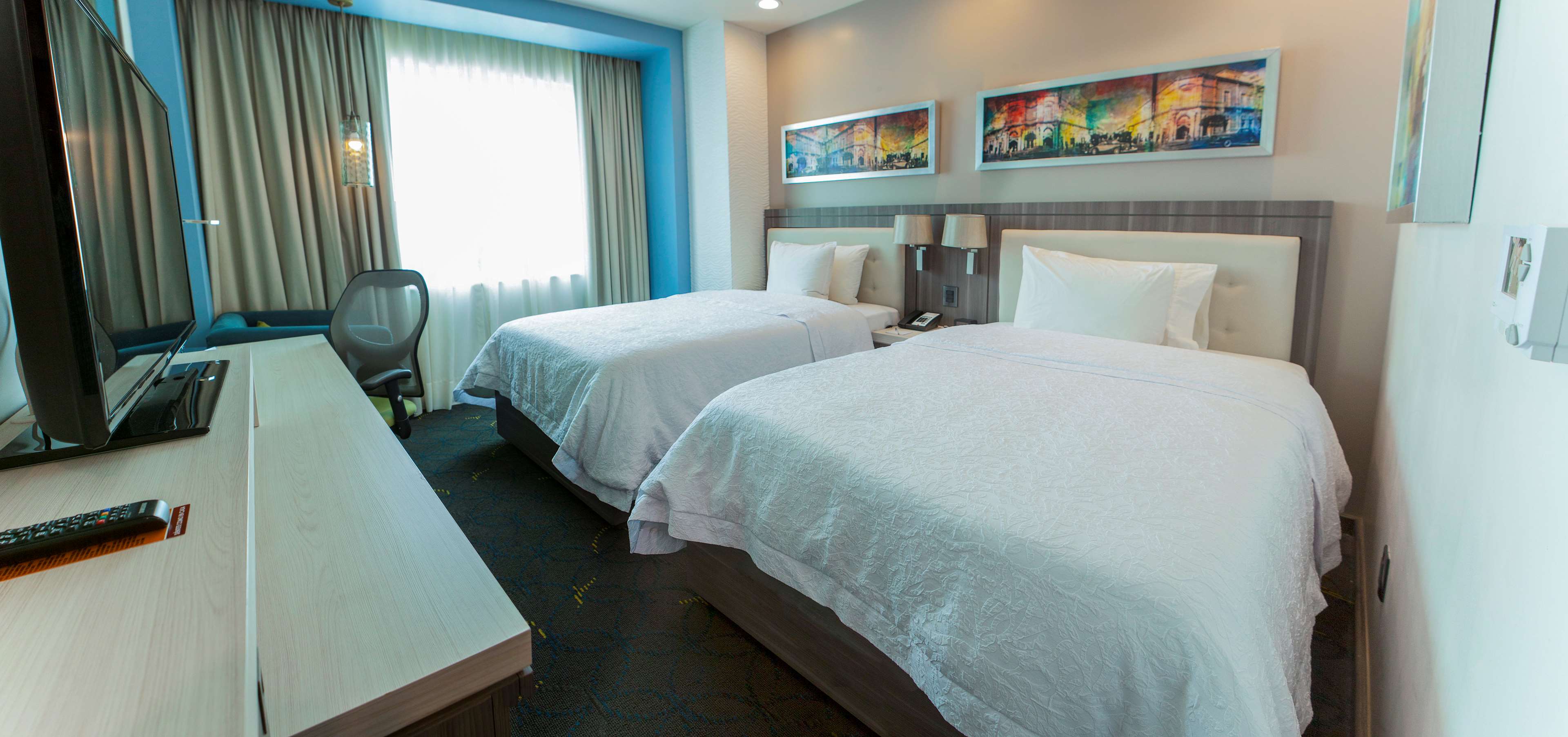 Hampton Inn & Suites by Hilton Aguascalientes Room Type - 2 TWIN XL NONSMOKING