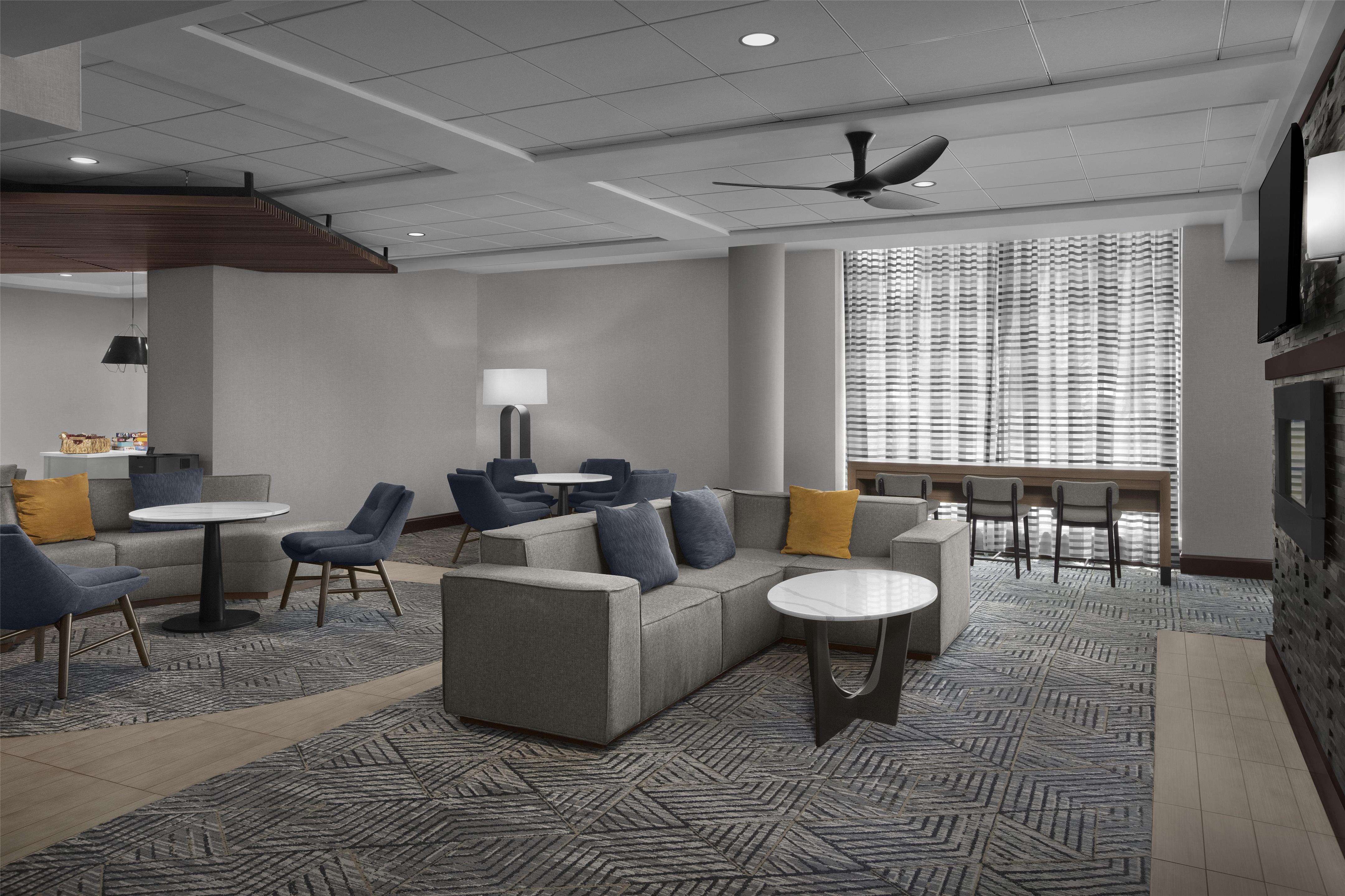 Lobby | Homewood Suites by Hilton Gaithersburg/ Washington, DC North