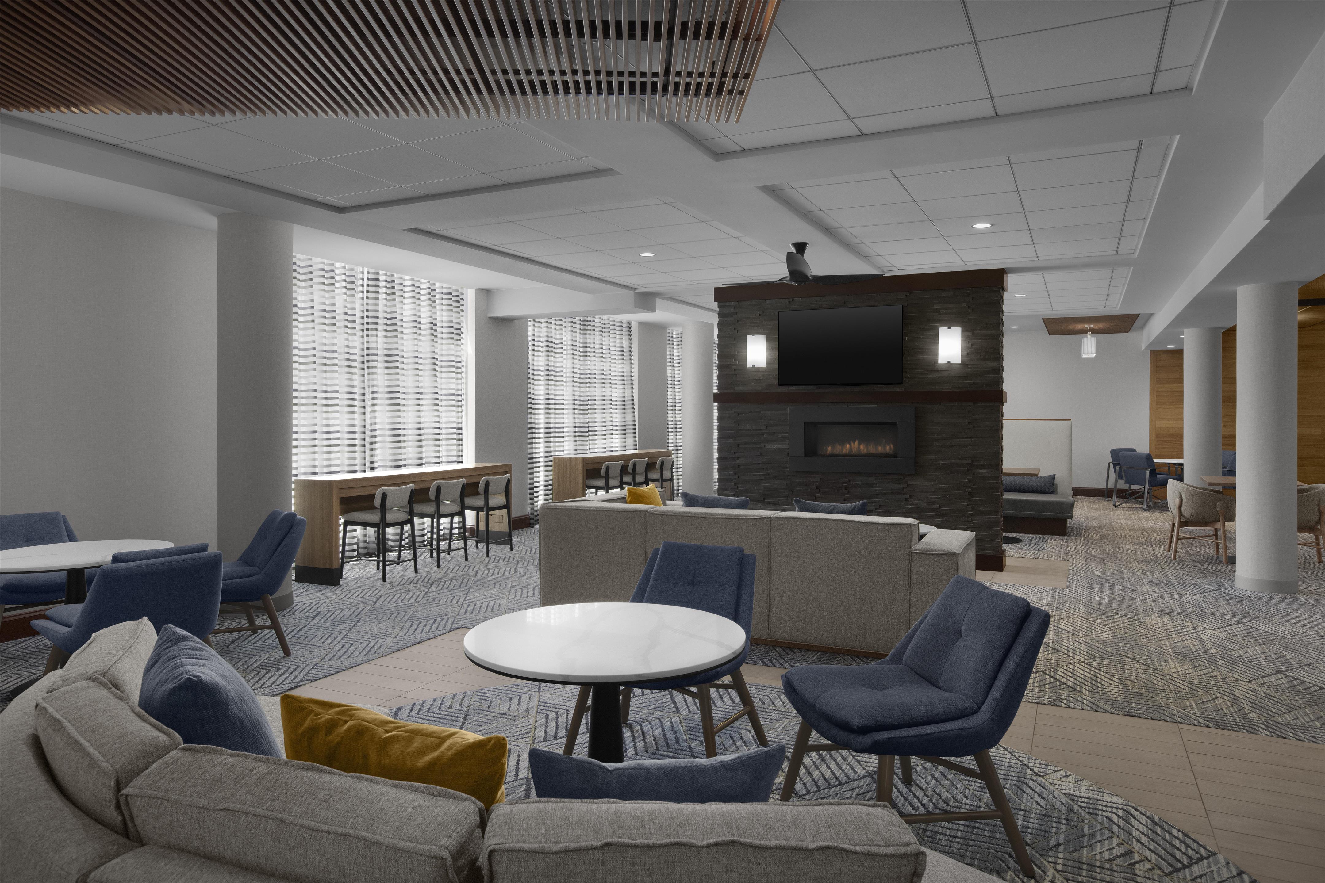 Lobby | Homewood Suites by Hilton Gaithersburg/ Washington, DC North