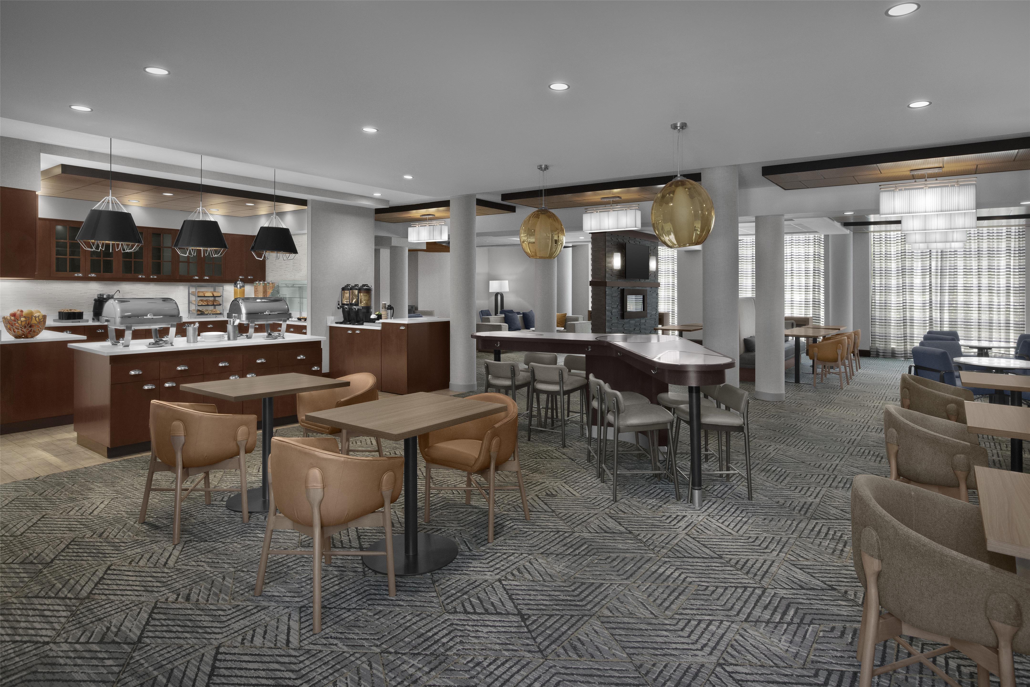 Breakfast Area | Homewood Suites by Hilton Gaithersburg/ Washington, DC North