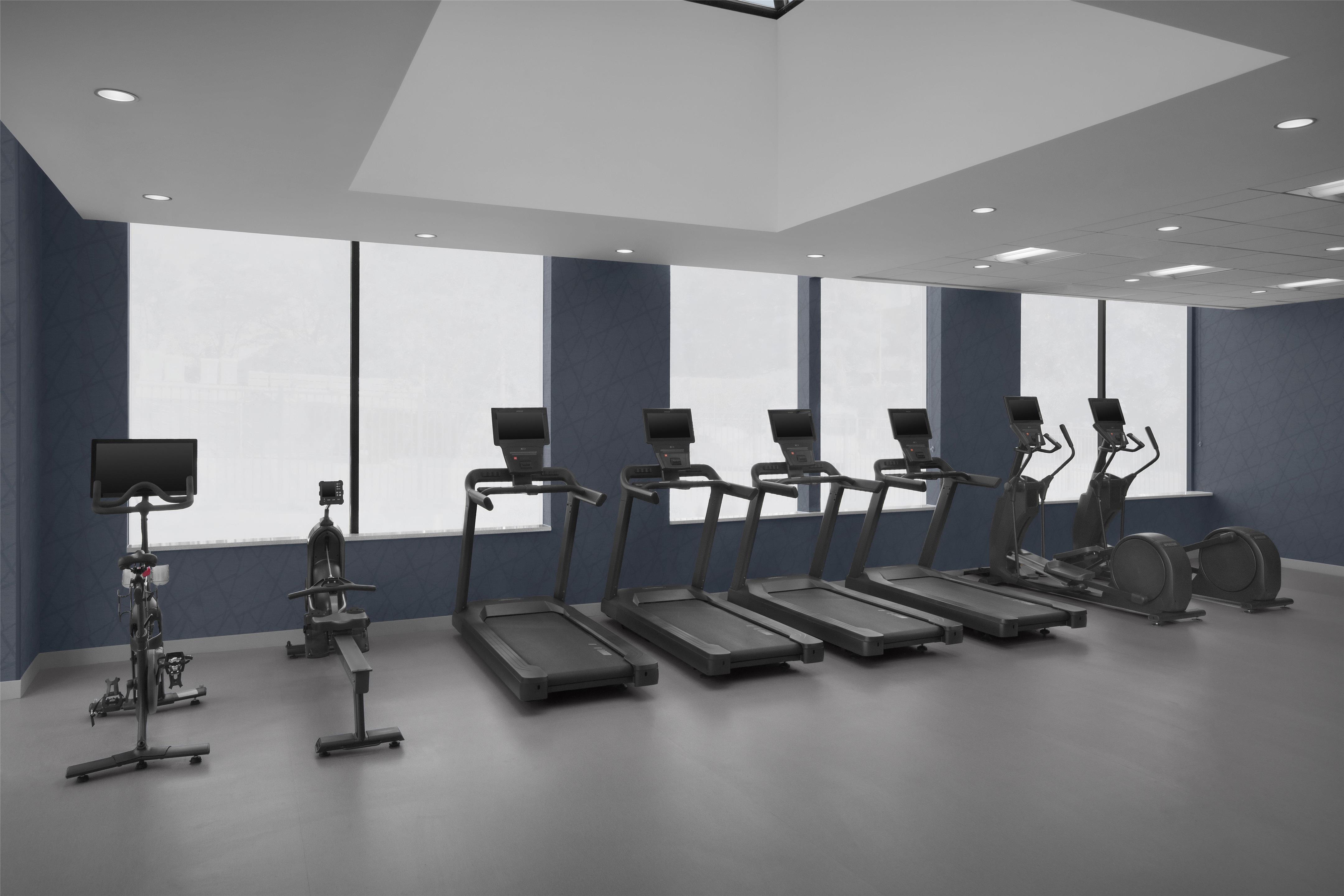 Health club fitness center gym | Homewood Suites by Hilton Gaithersburg/ Washington, DC North