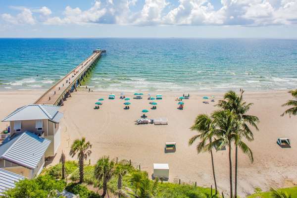 Beach - Wyndham Deerfield Beach Resort