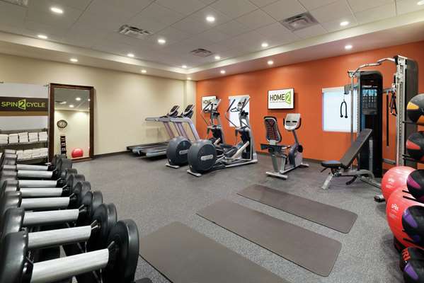 Fitness/ Exercise Room - Home2 Suites by Hilton Midtown Anchorage