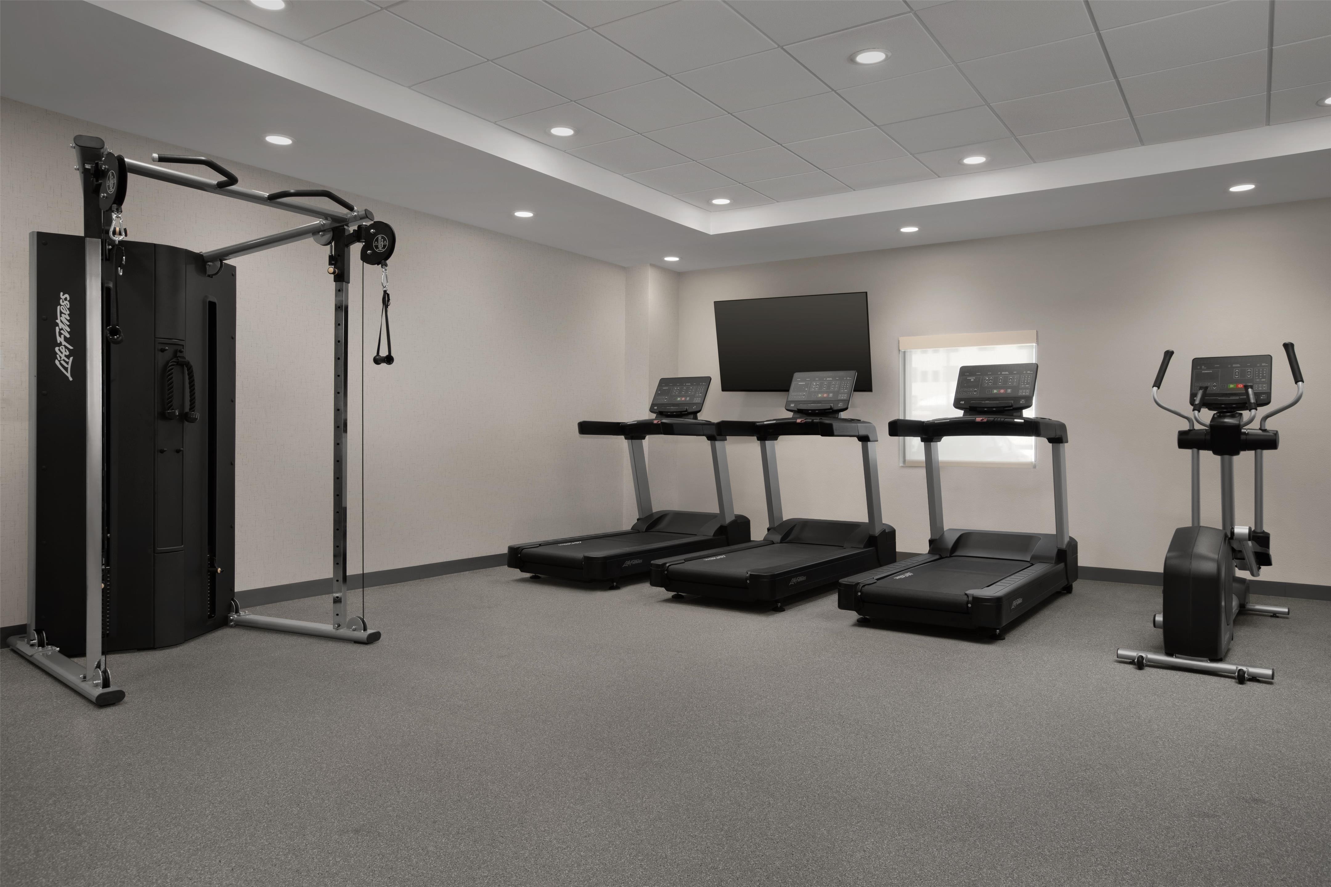 Health club fitness center gym | Home2 Suites by Hilton Anchorage / Midtown