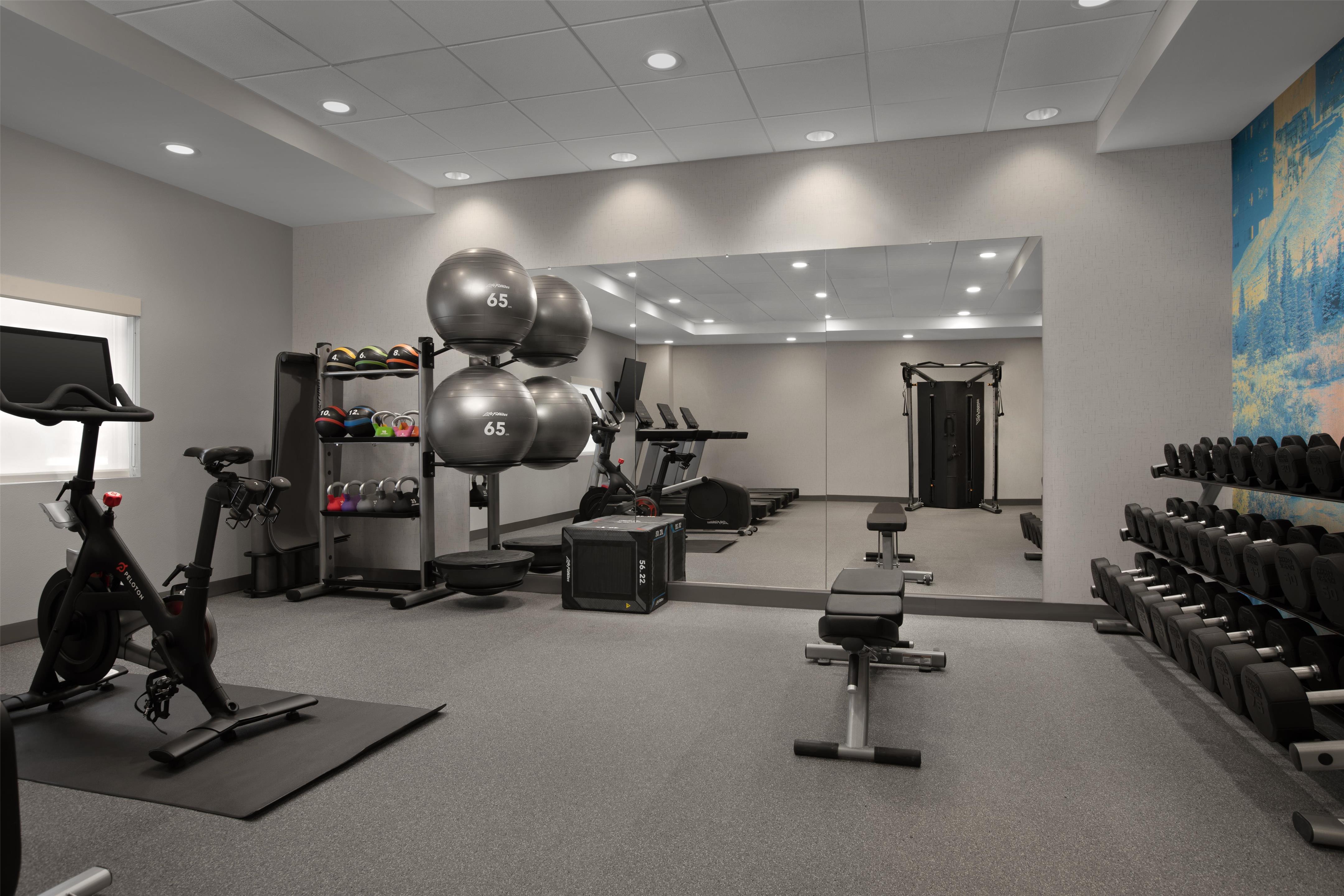 Health club fitness center gym | Home2 Suites by Hilton Anchorage / Midtown