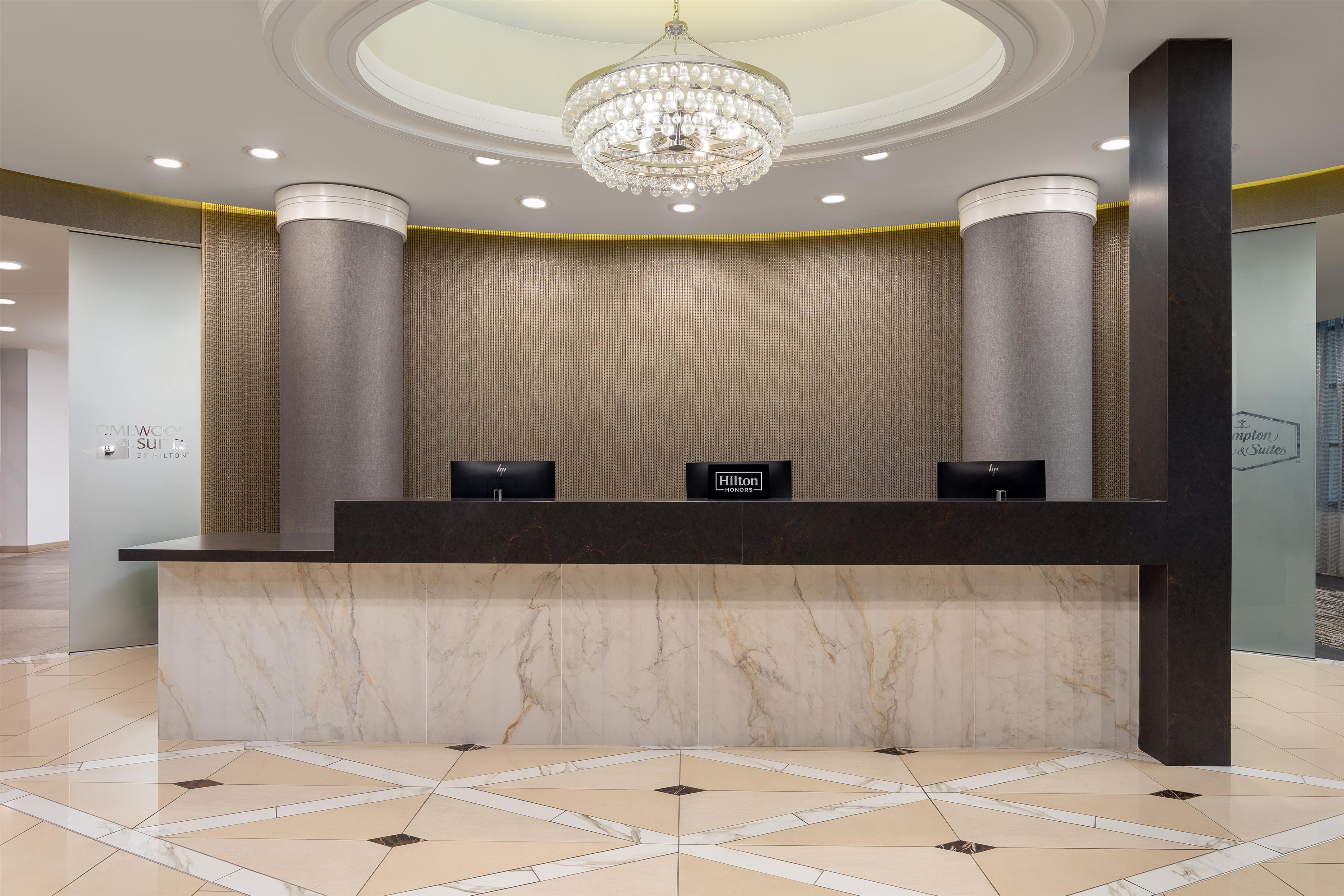 Reception | Homewood Suites by Hilton Cincinnati-Downtown