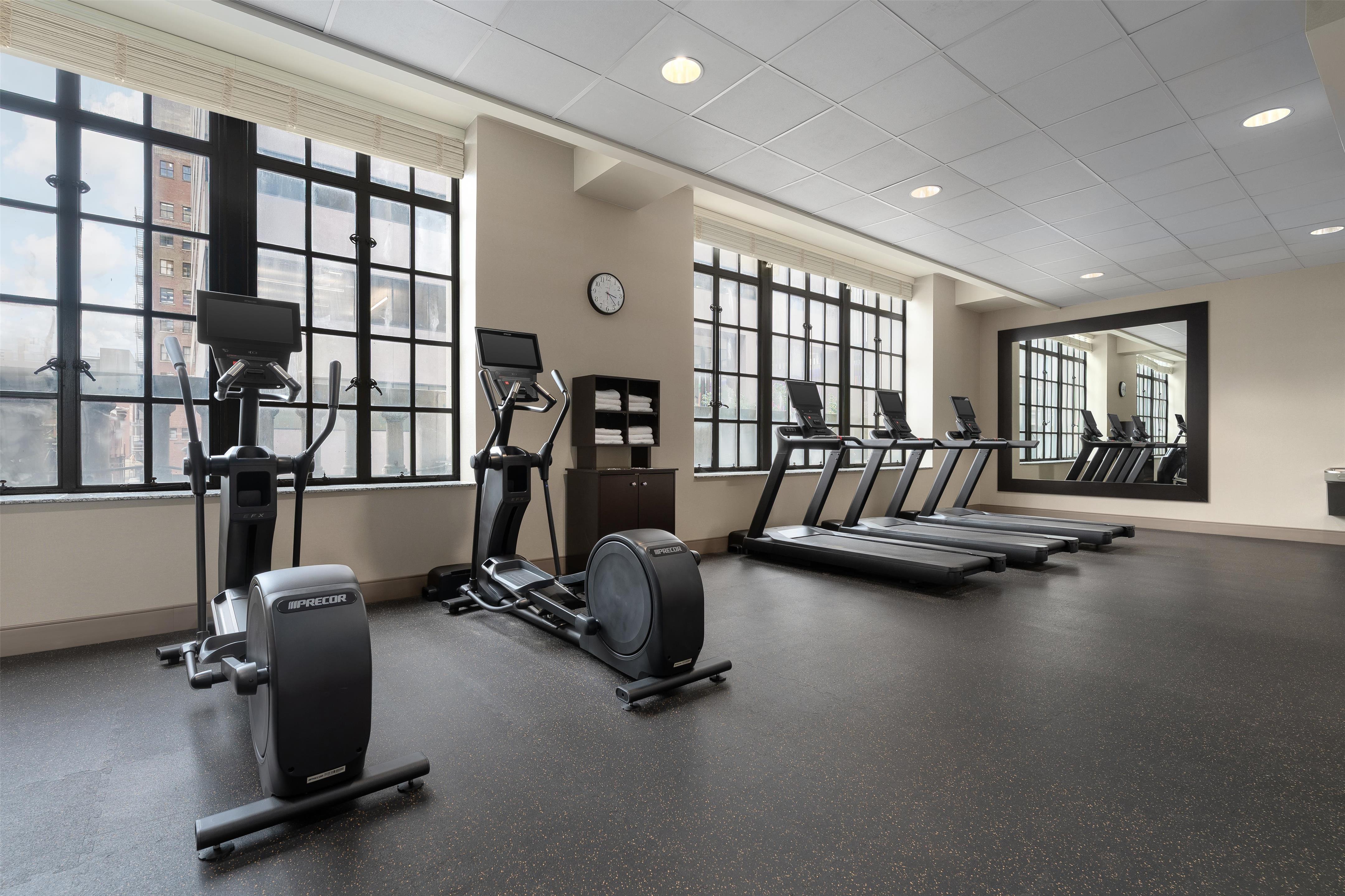 Health club fitness center gym