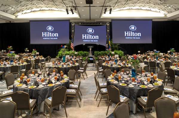 Restaurant - Hilton Norfolk The Main Hotel - I-264, Exit 9