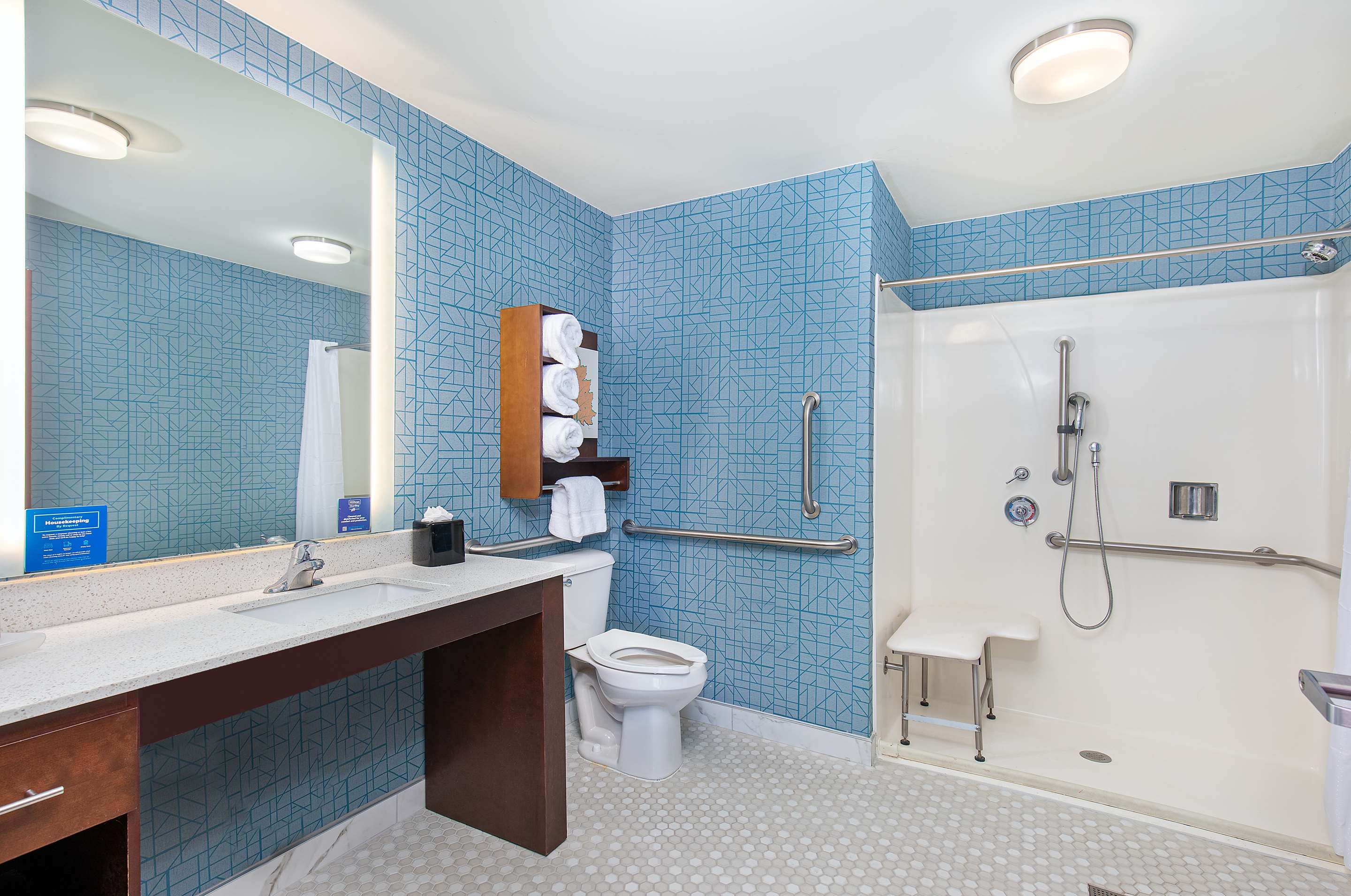 Guest room bath