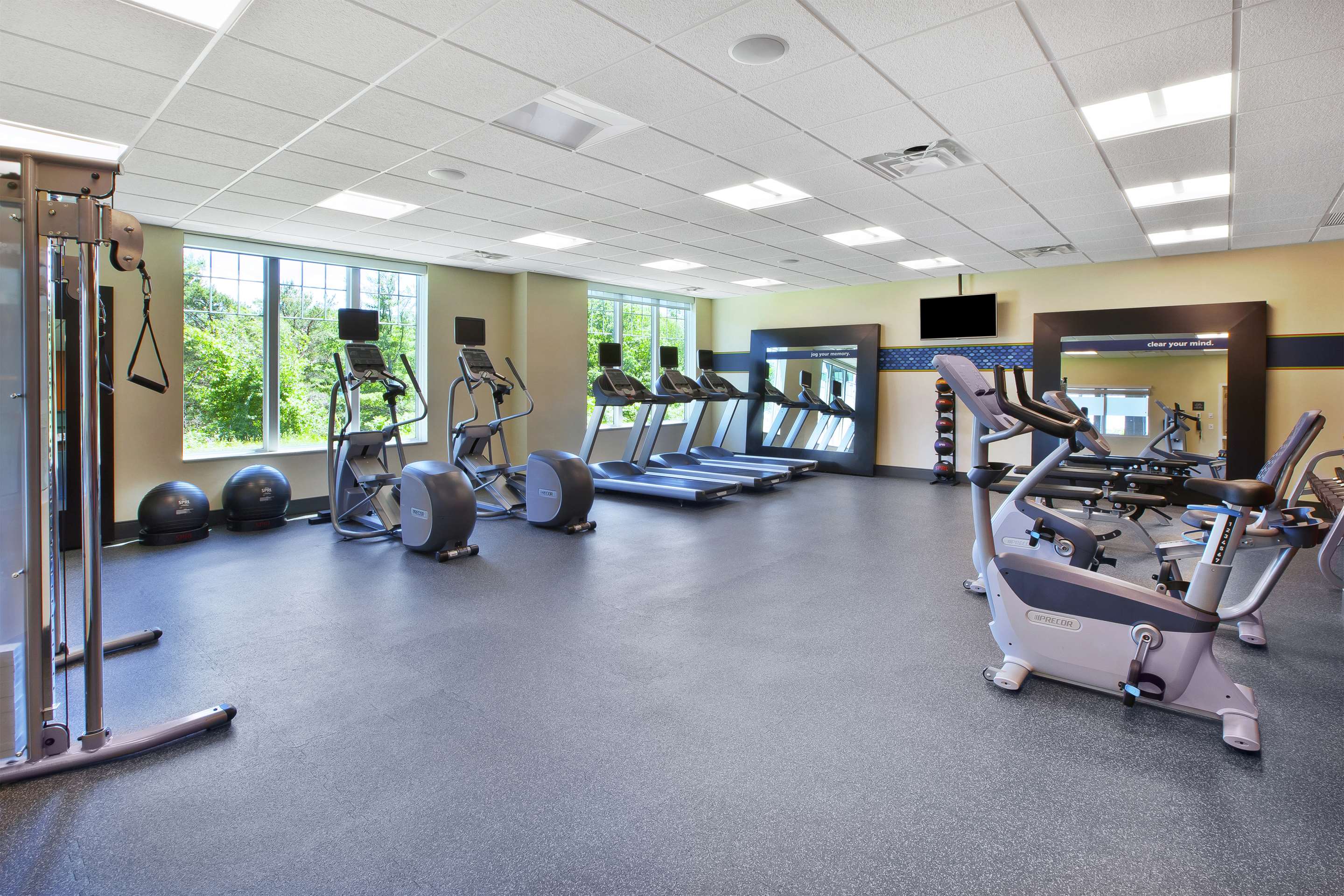 Health club fitness center gym