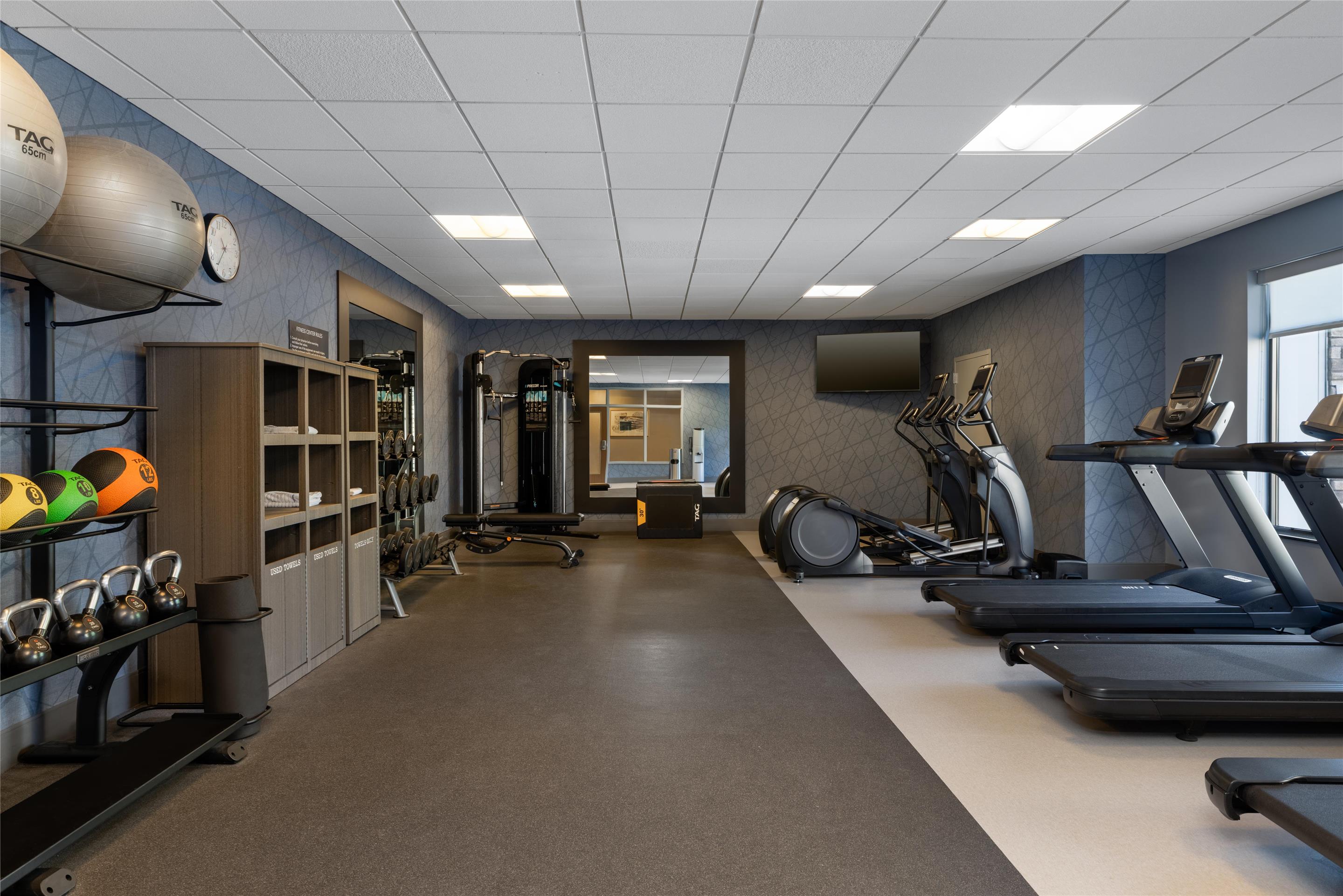 Health club fitness center gym | Homewood Suites By Hilton Ankeny