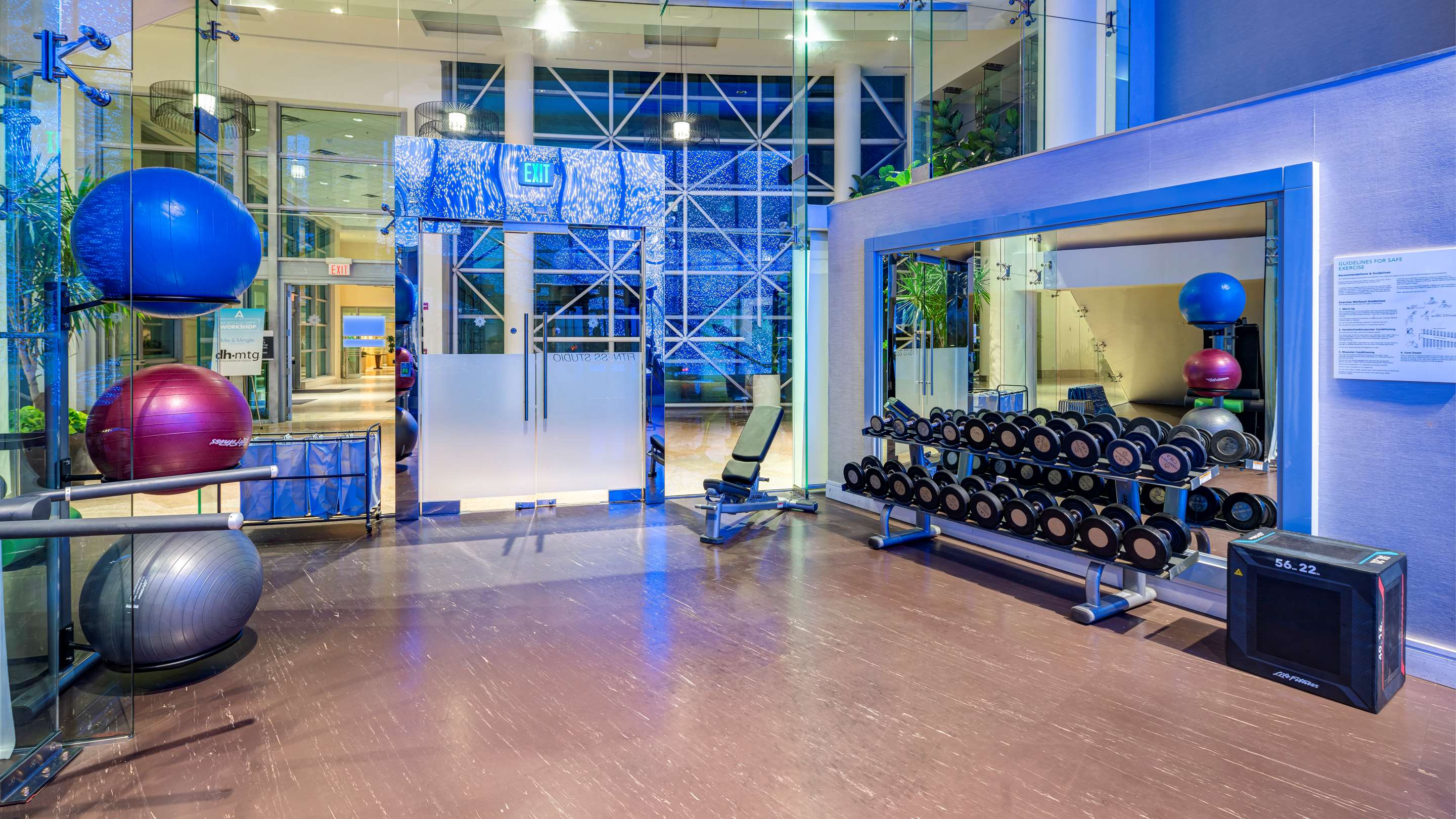 Health club fitness center gym | Diplomat Beach Resort Hollywood, Curio Collection by Hilton