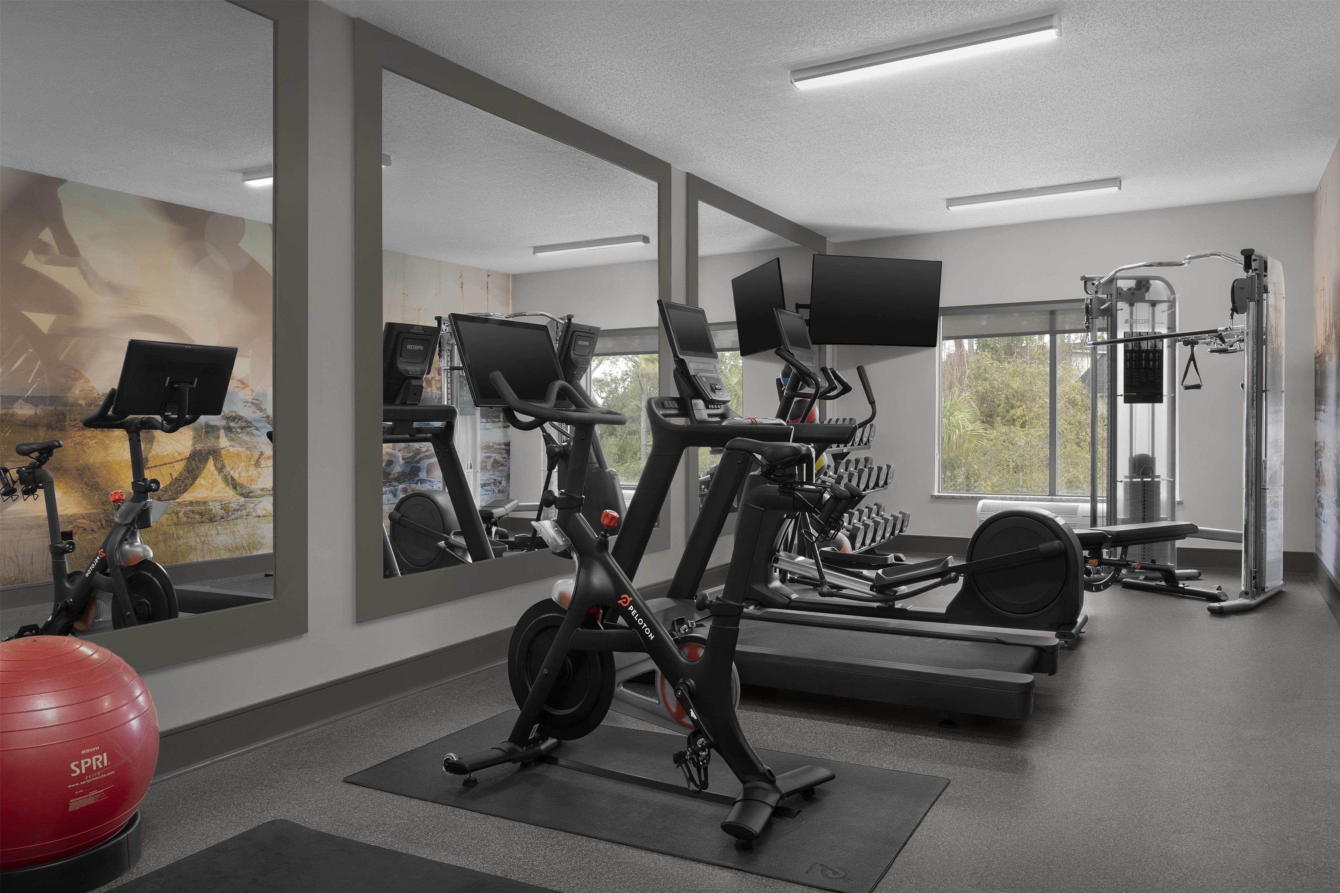 Health club fitness center gym | Hilton Garden Inn Hilton Head