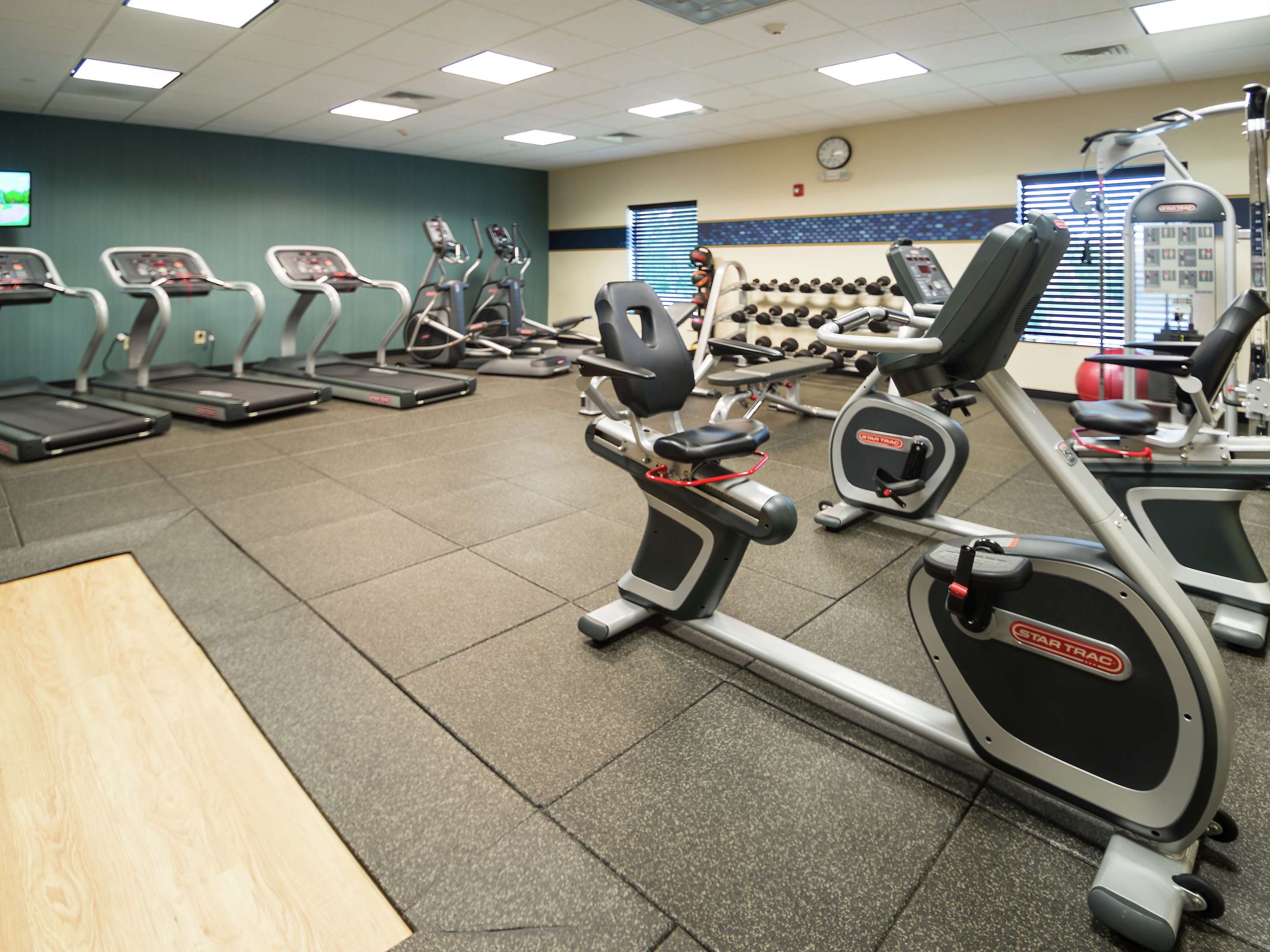 Health club fitness center gym