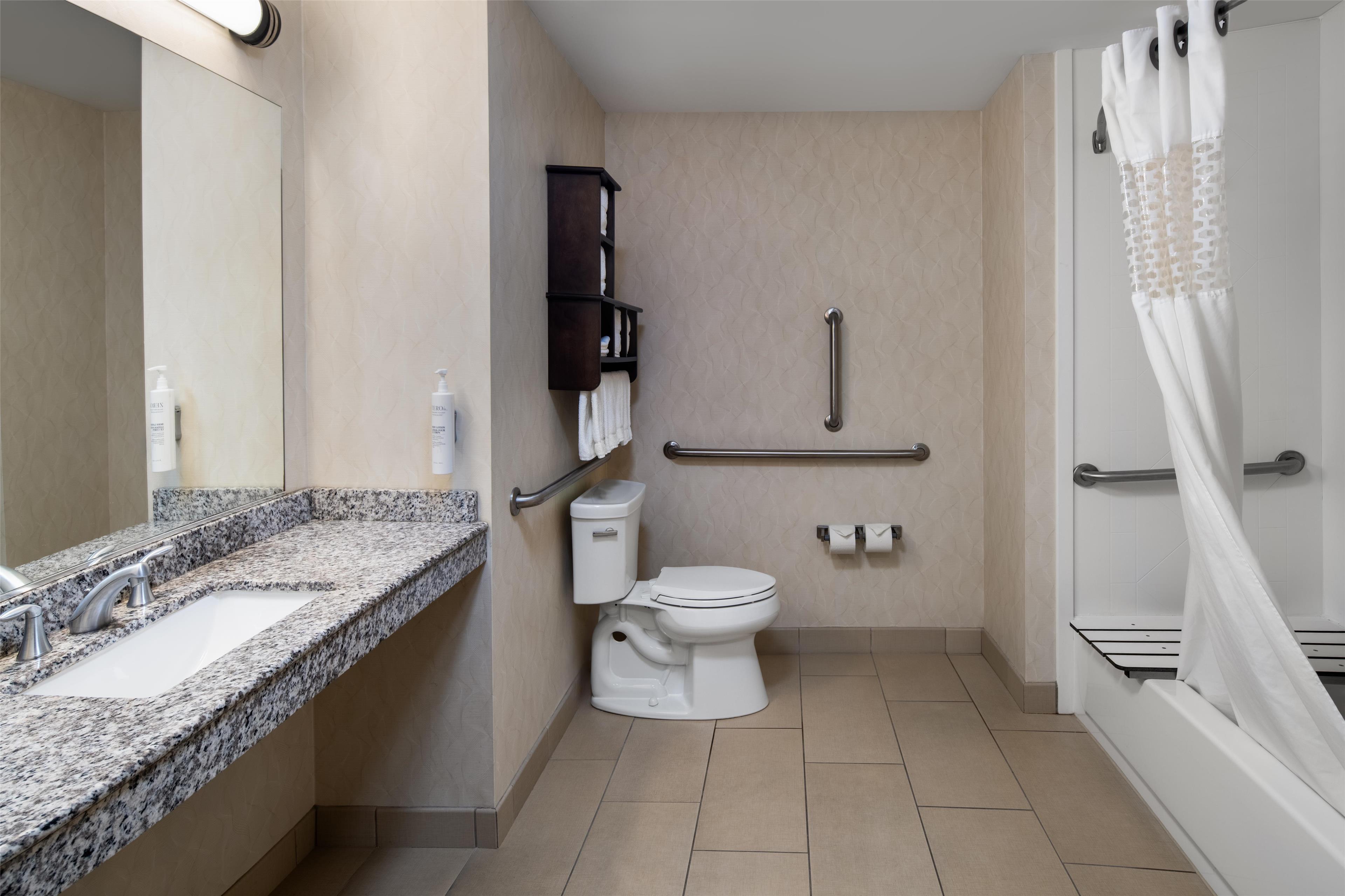 Hampton Inn by Hilton Seneca Falls Room Type - 1KNG MOB HEAR ACC W TUB NS