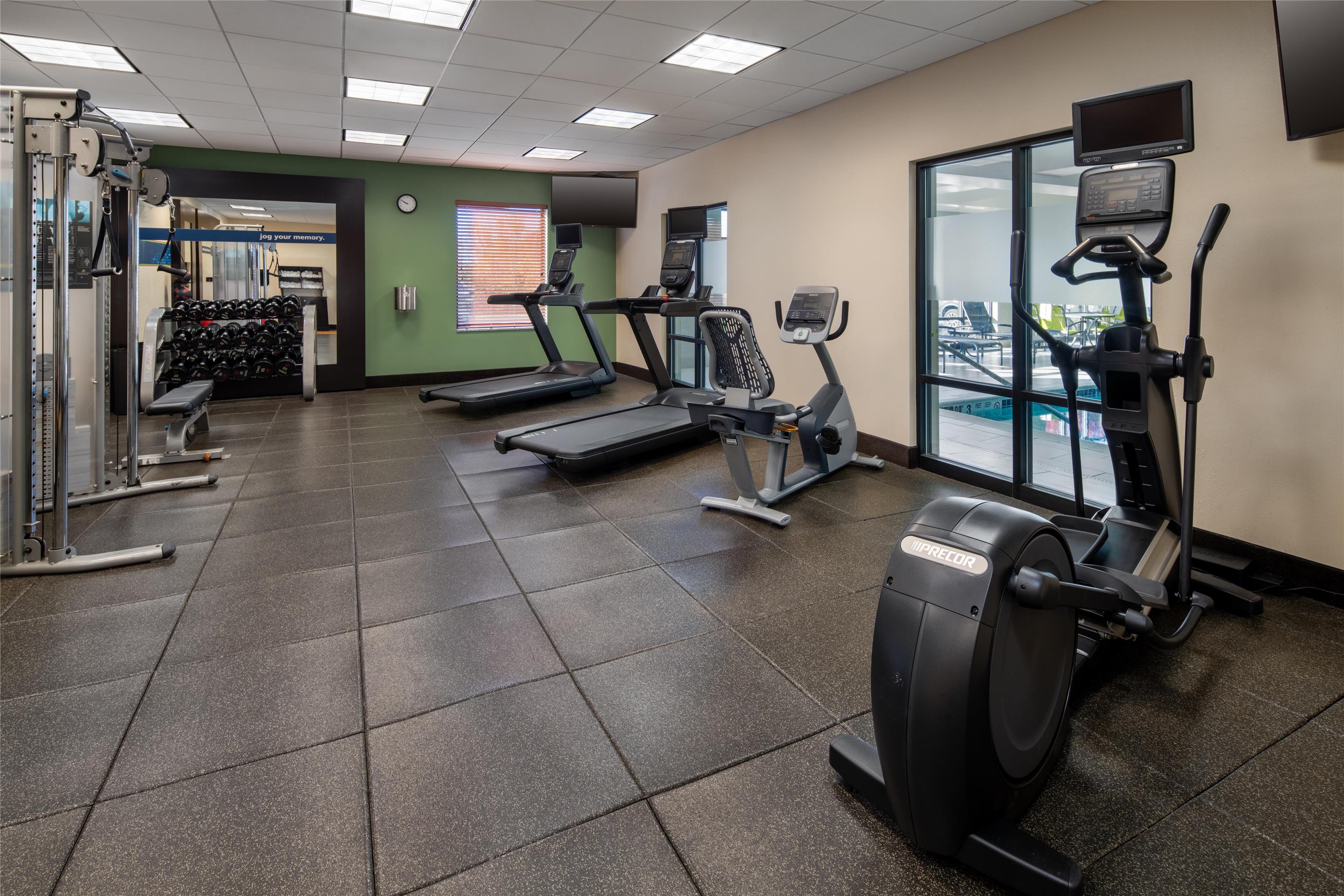 Health club fitness center gym | Hampton Inn Seneca Falls