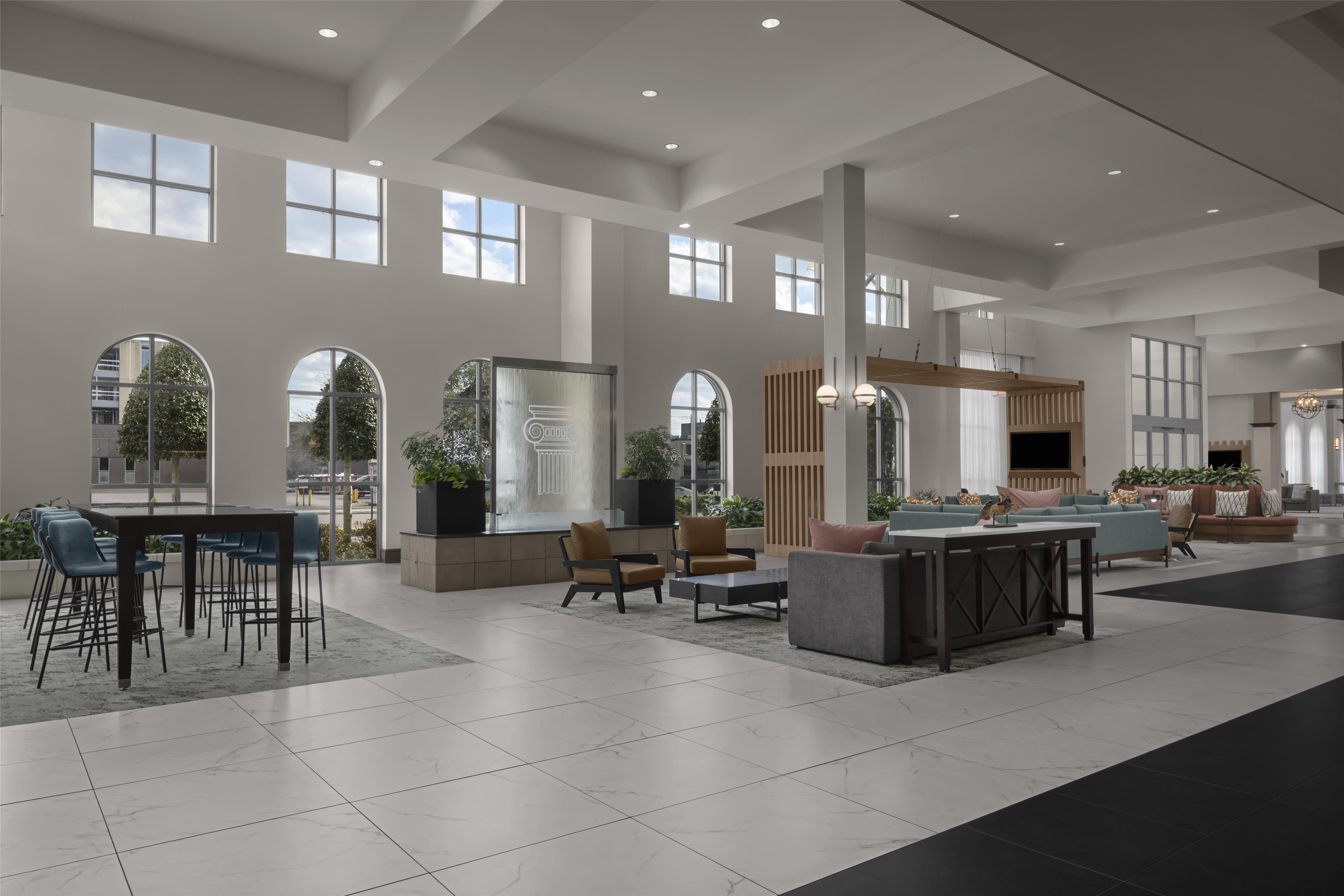 Lobby | Embassy Suites by Hilton Tuscaloosa Alabama Downtown