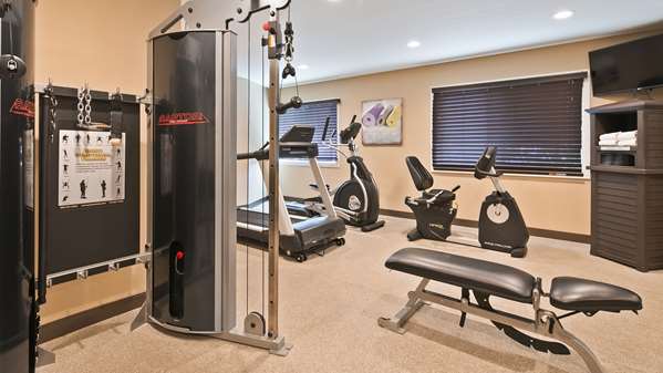 Fitness/ Exercise Room - Best Western Long Beach Inn