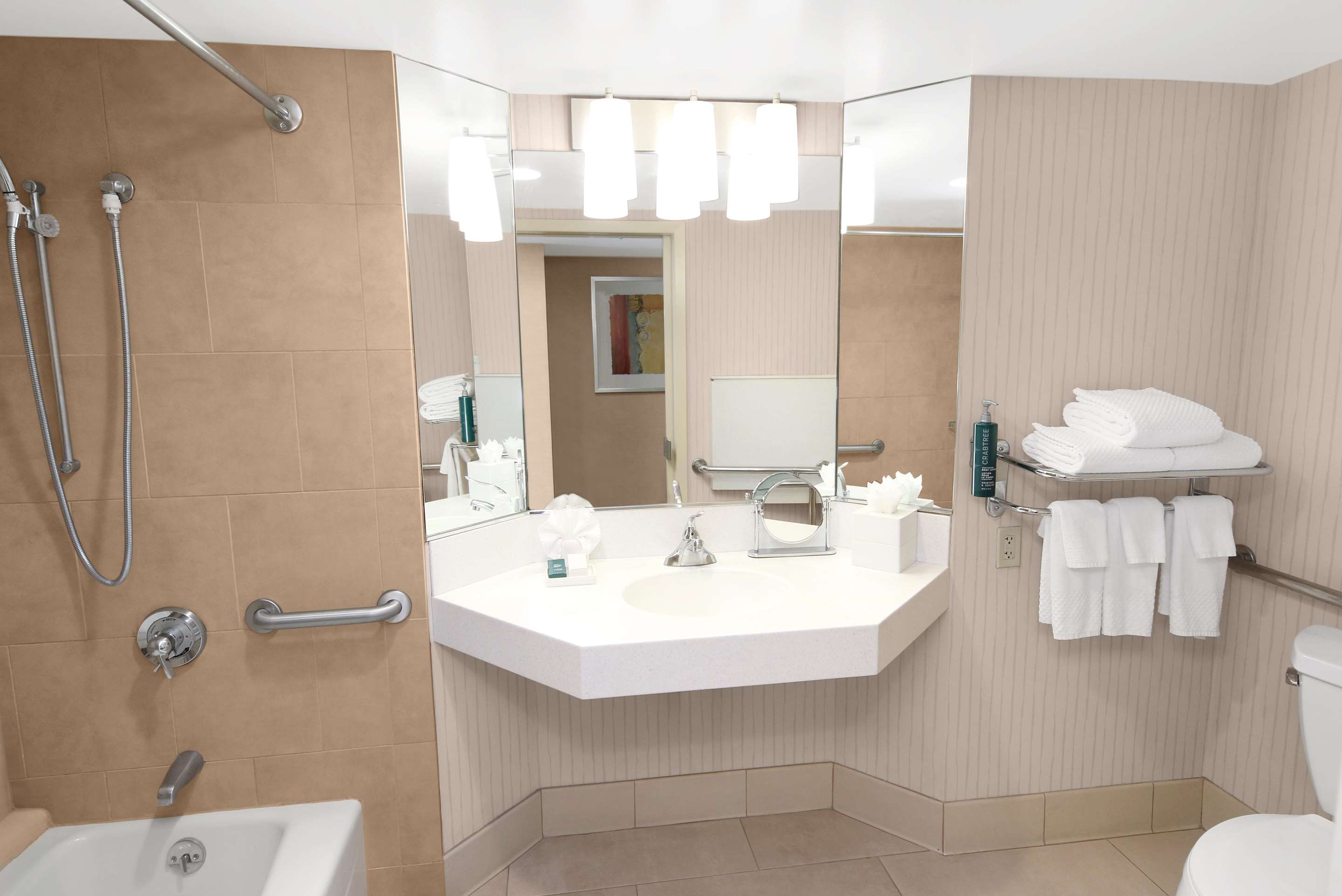 Guest room bath