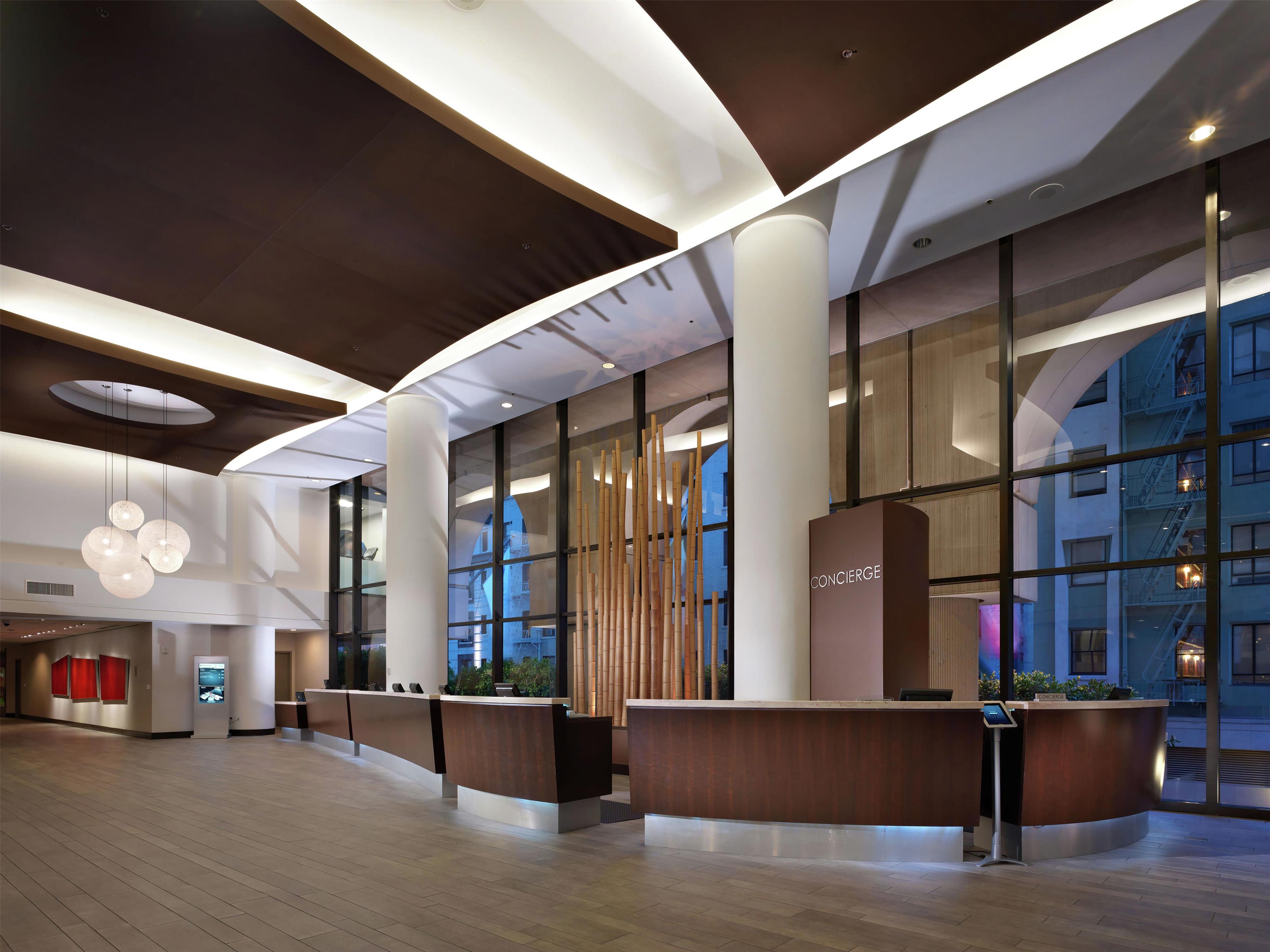 Reception | Parc 55 San Francisco - A Hilton Hotel