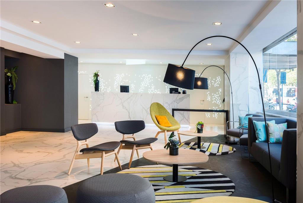 HOTEL ALICANTE GRAN SOL BY MELIA-guestroom-Guest Room,Living Area,Architecture,Indoor/Interior,On-Site,People,Décor detail,View from room,Exterior View of Building.jpg