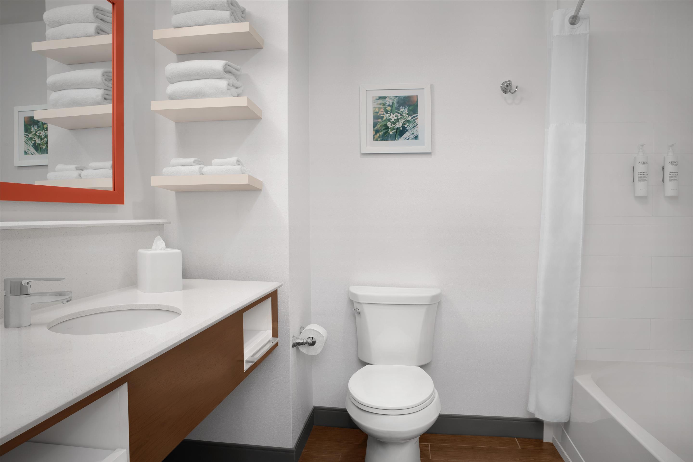 Guest room bath