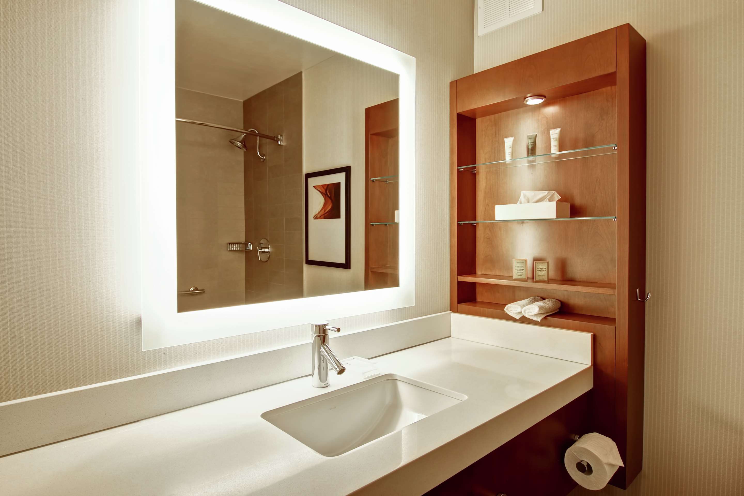 Guest room bath
