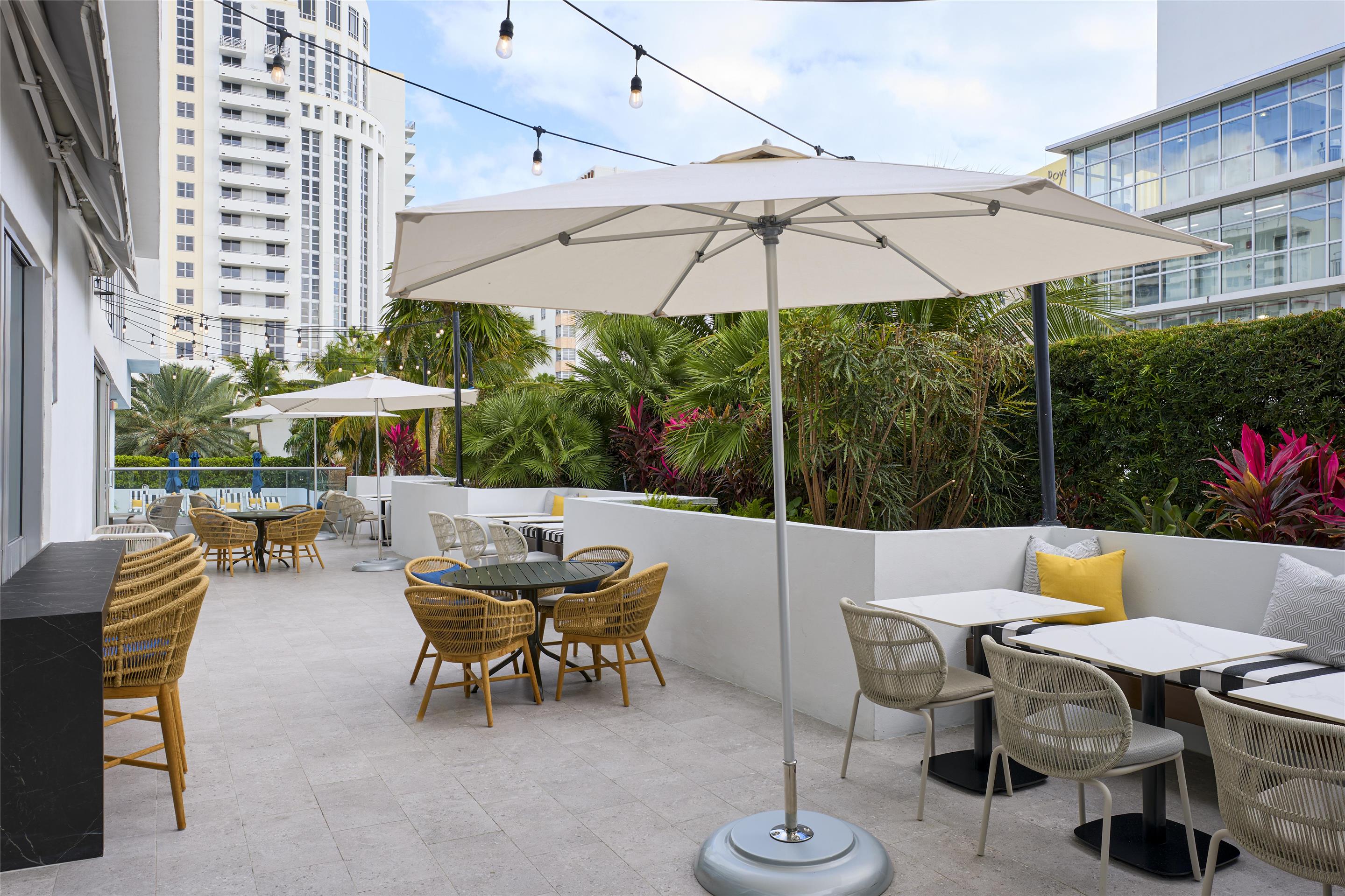Patio Terrace | Hyatt Centric South Beach Miami