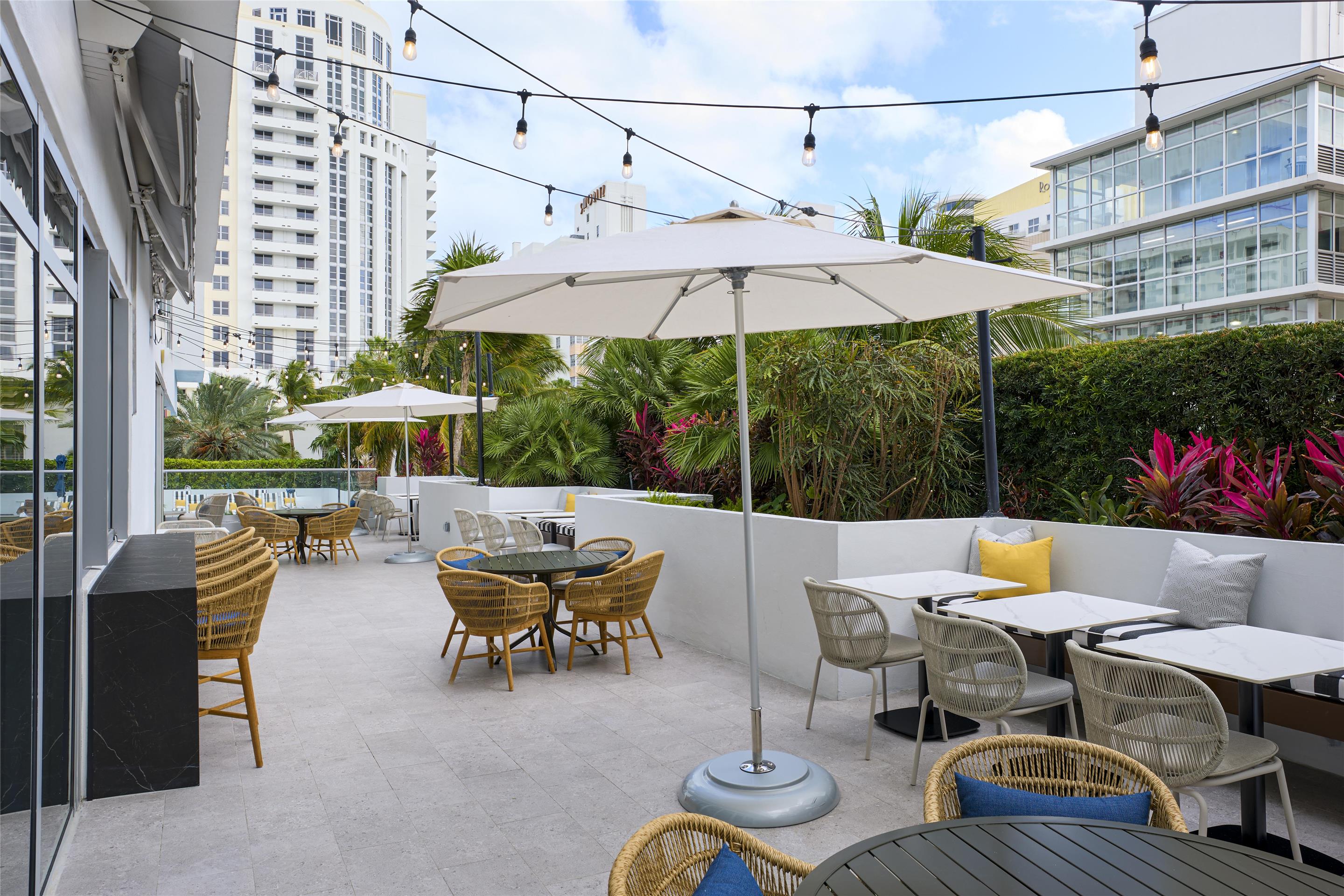 Patio Terrace | Hyatt Centric South Beach Miami
