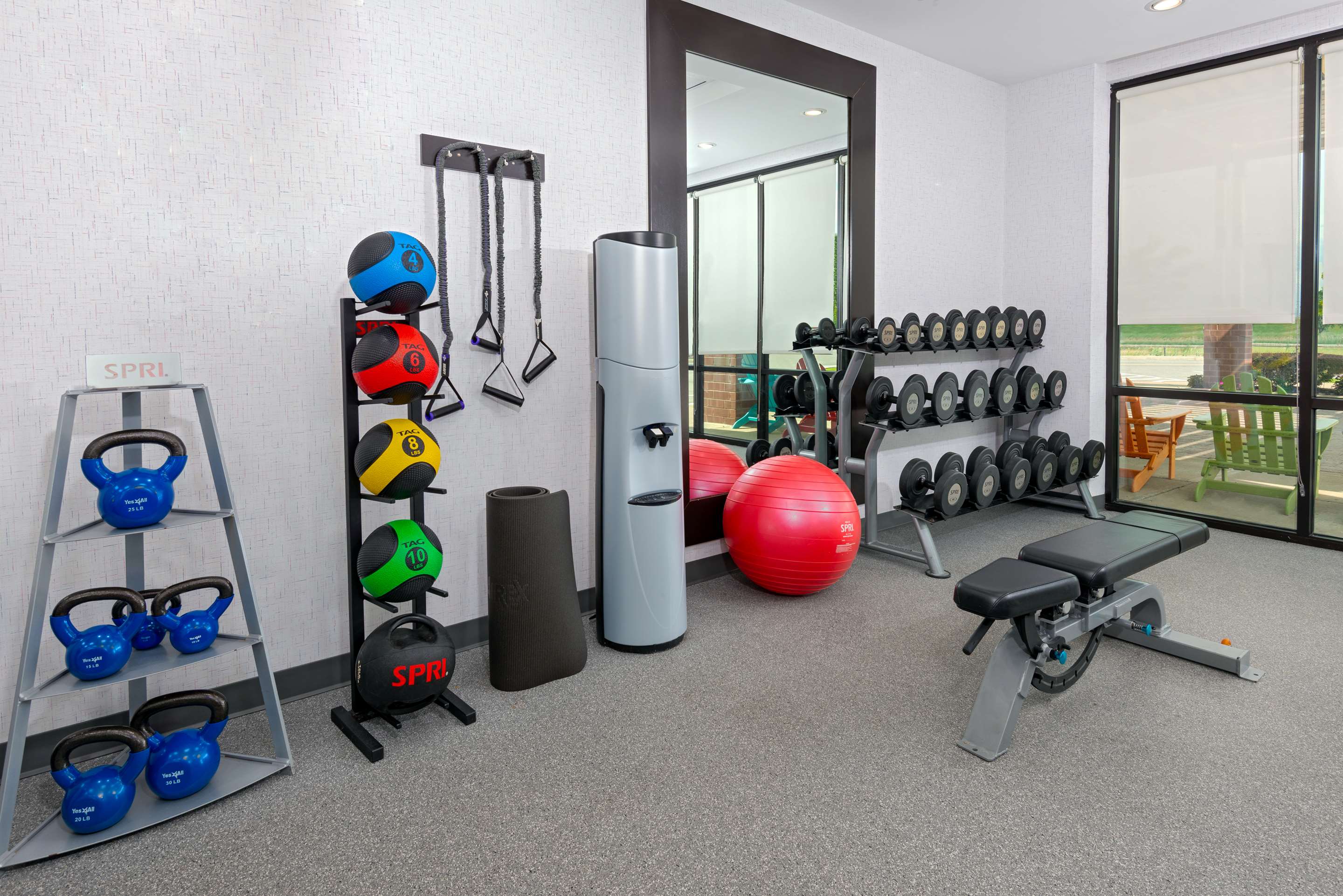 Health club fitness center gym | Home2 Suites by Hilton Buffalo Airport / Galleria Mall