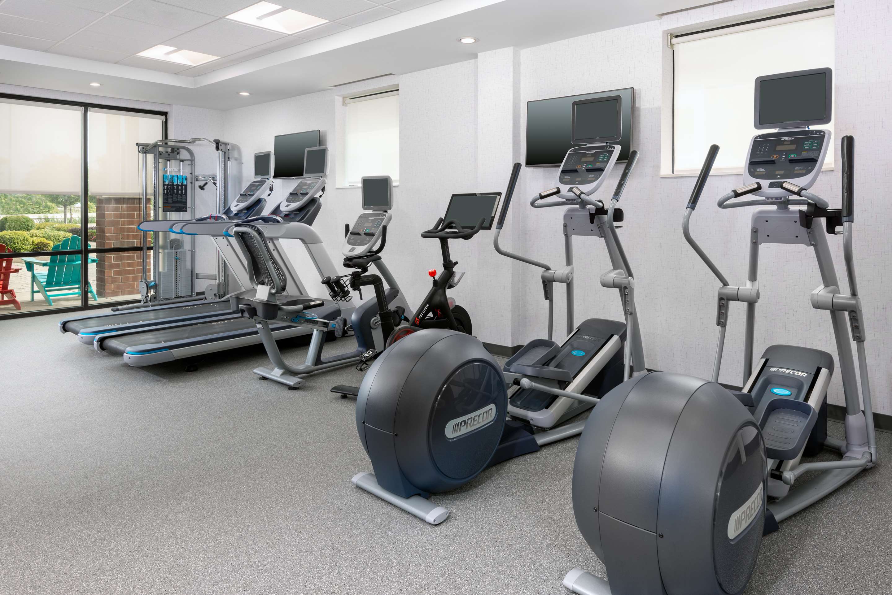 Health club fitness center gym | Home2 Suites by Hilton Buffalo Airport / Galleria Mall