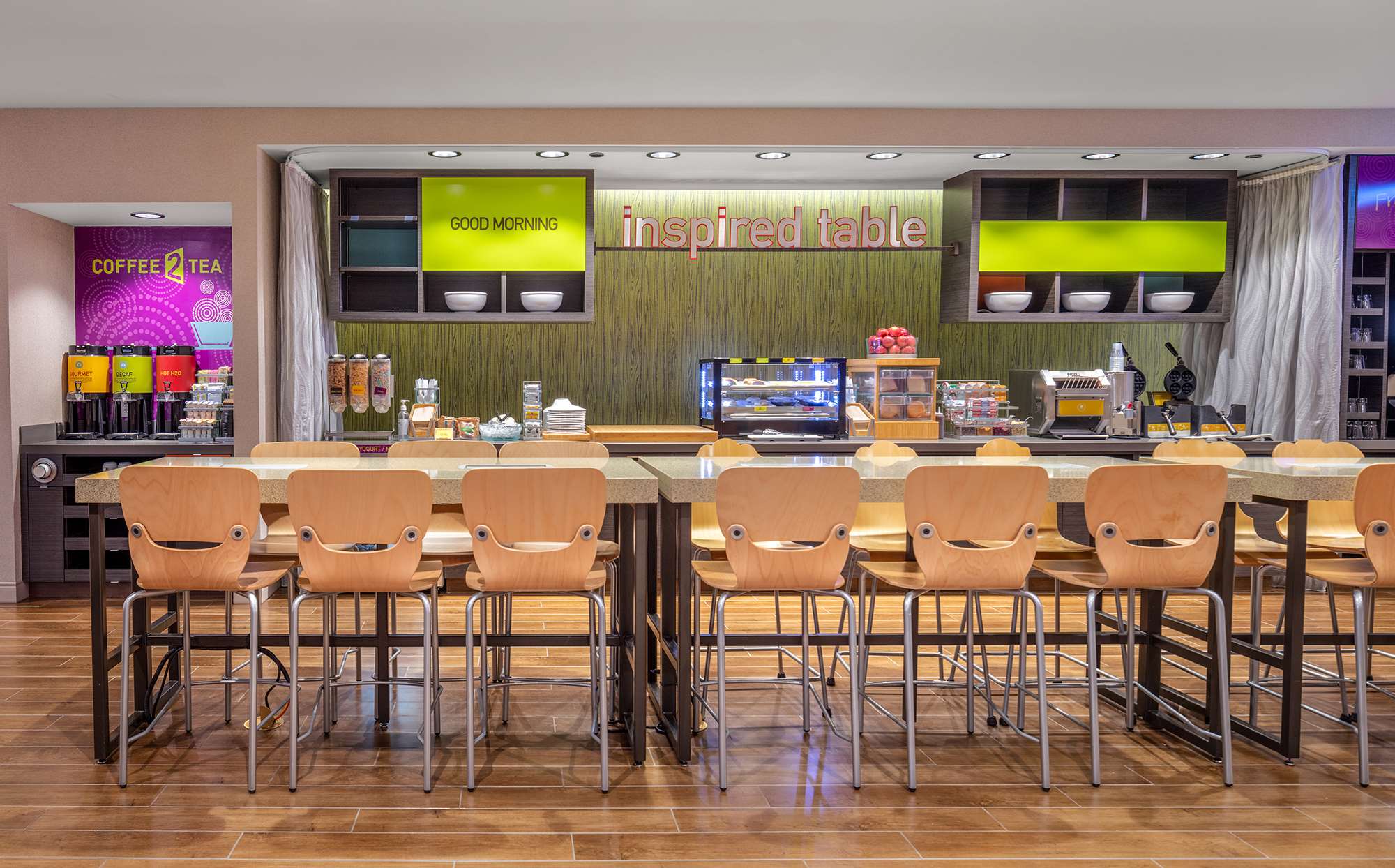 Breakfast Area | Home2 Suites by Hilton Little Rock West