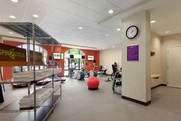 Fitness/ Exercise Room - Home2 Suites by Hilton Downtown Tuscaloosa